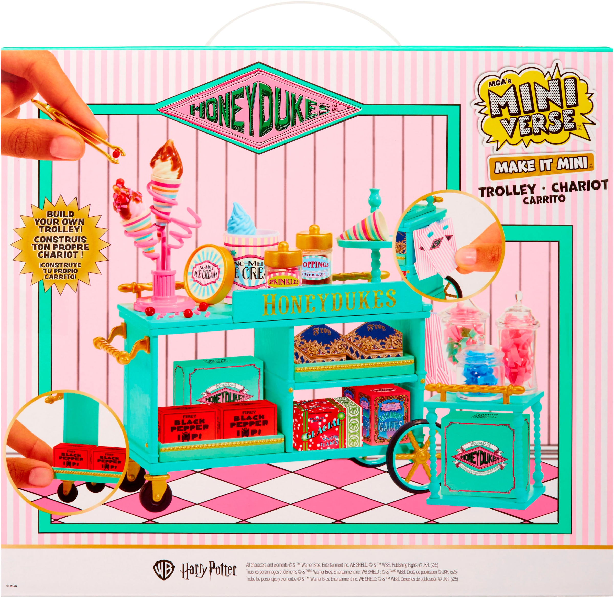MGA ENTERTAINMENT Kreativset »MGA's Miniverse - Make It Mini Harry Potter Honeydukes Playset«, sortierte Lieferung