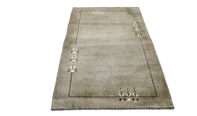 morgenland Wollteppich »Nepal Teppich handgeknüpft grau«, rechteckig, 18 mm Höhe,... kaufen