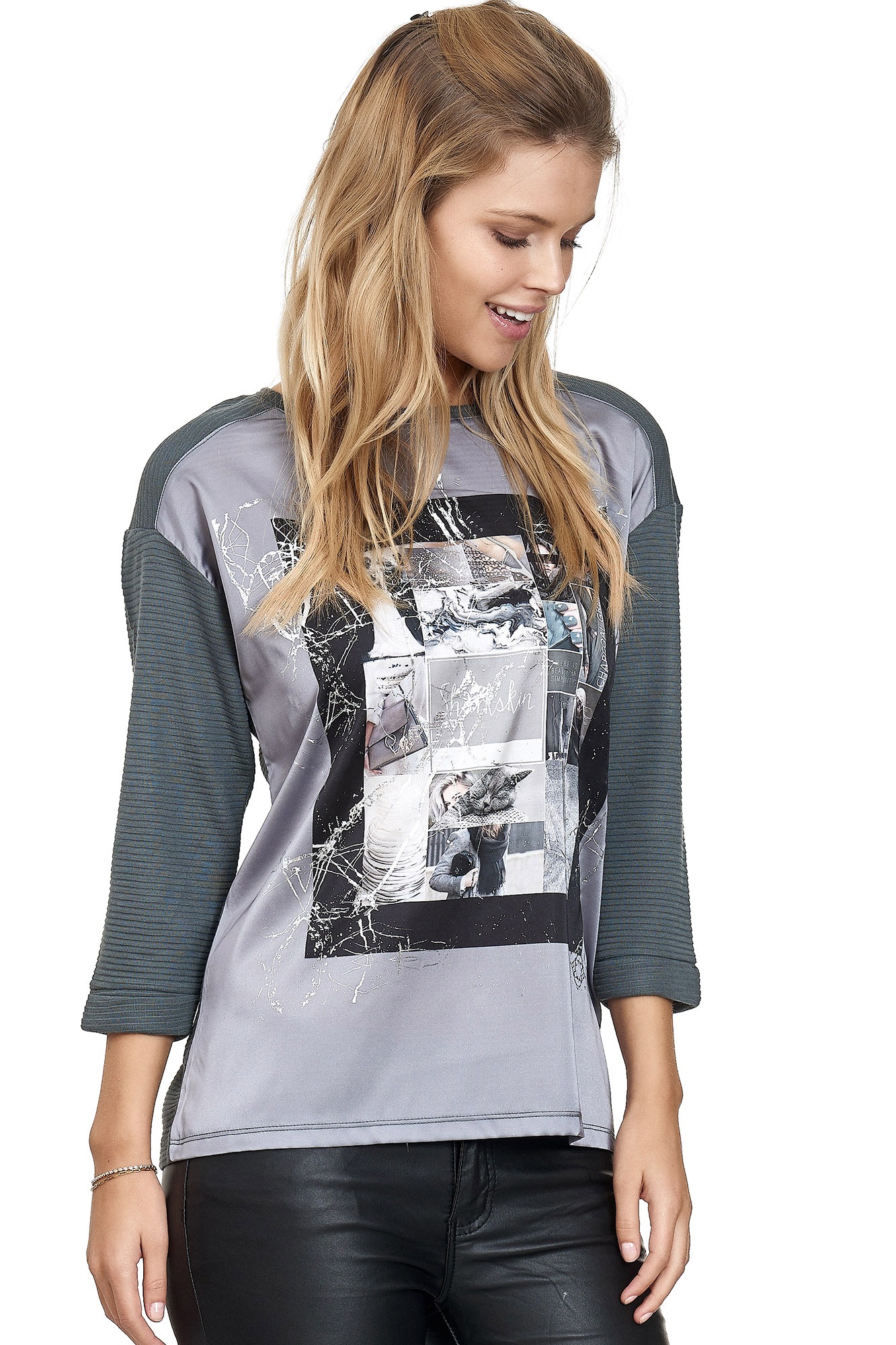 Decay Langarmshirt, mit Fotoprint 3087810