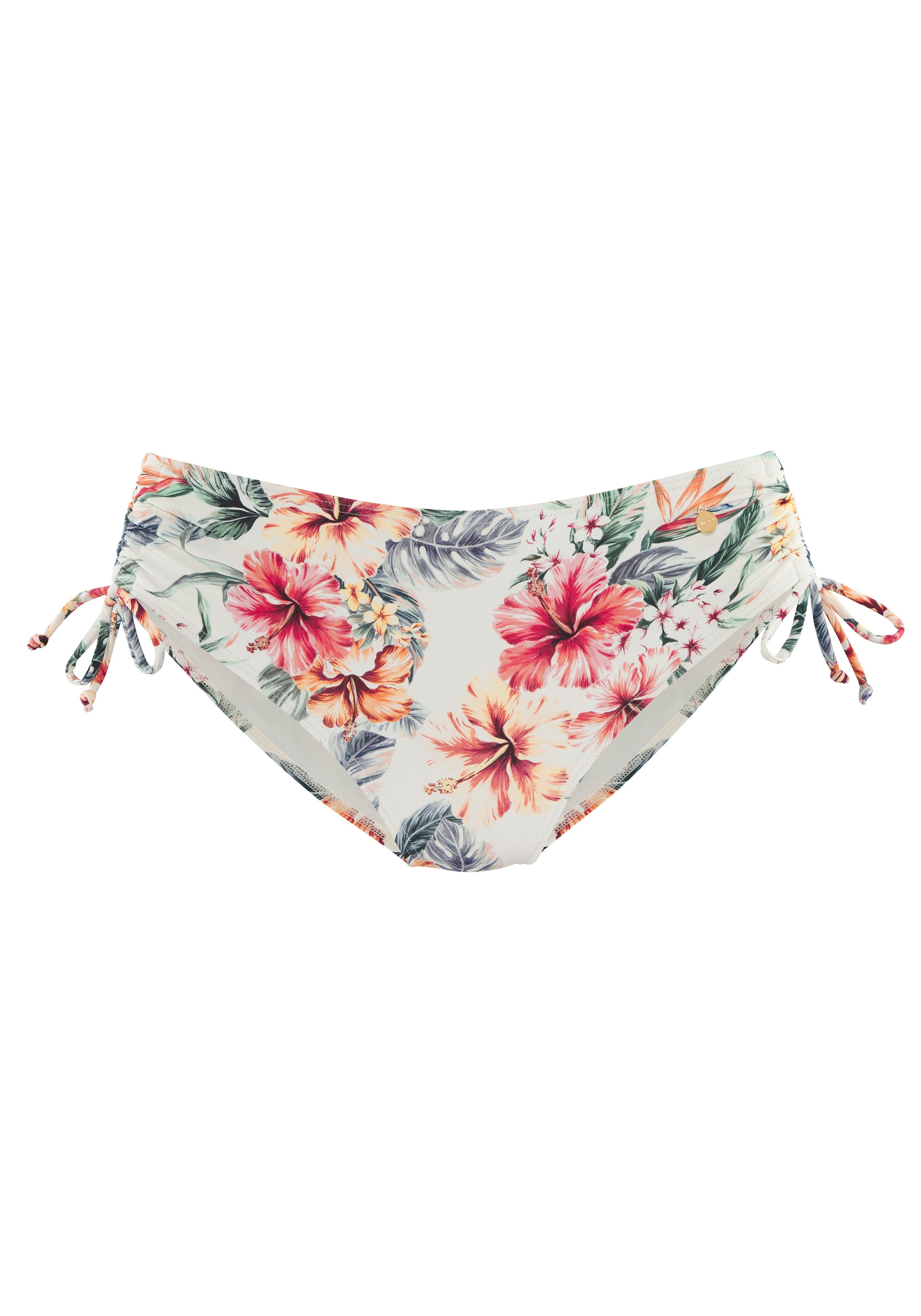 LASCANA Bikini-Hose »Salsa«, seitlich regulierbar und mit tollem Blumenprint