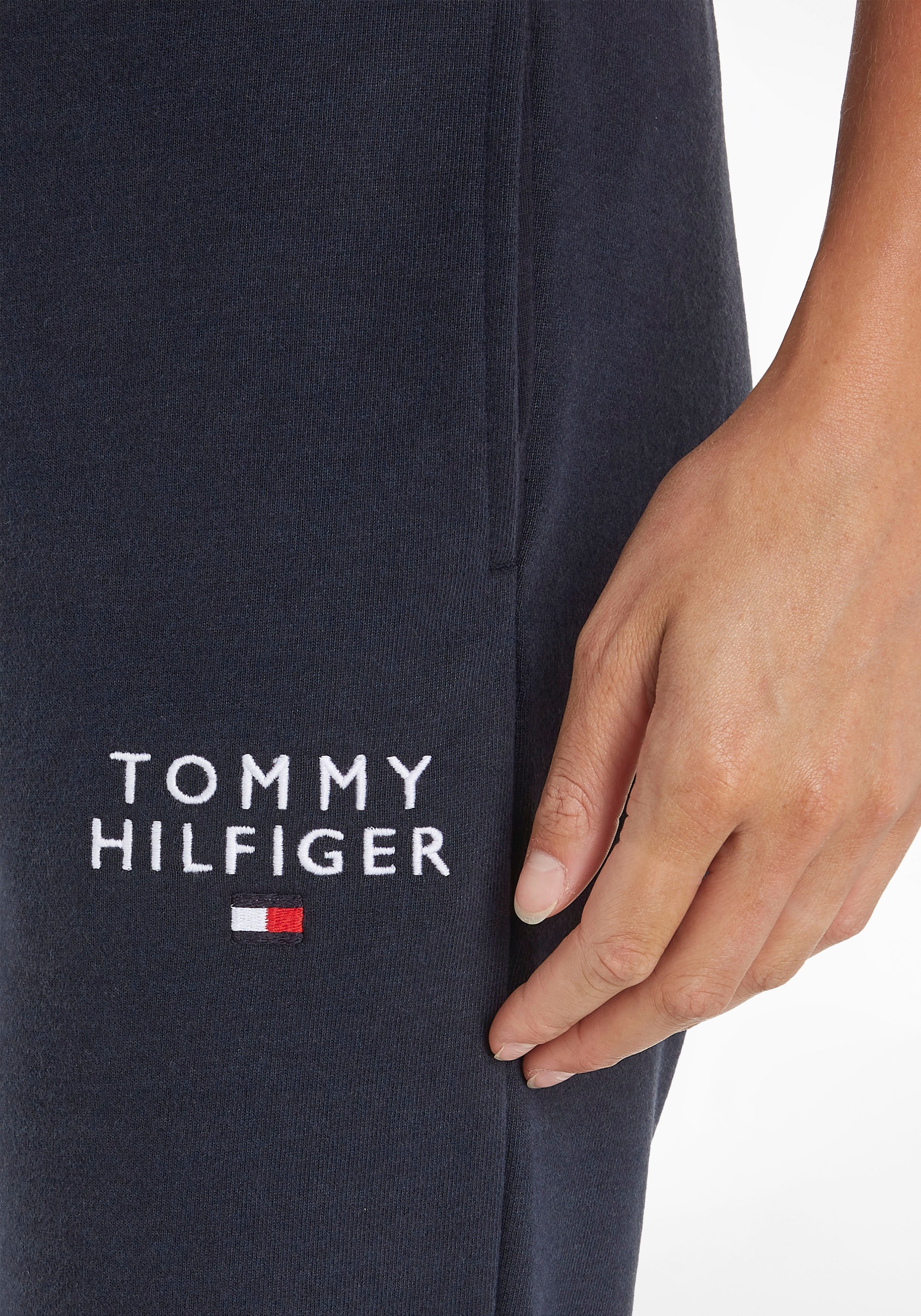 | Friday Underwear mit Black BAUR »TRACK Hilfiger Hilfiger Sweathose PANTS«, Tommy Markenlogo-Aufdruck Tommy