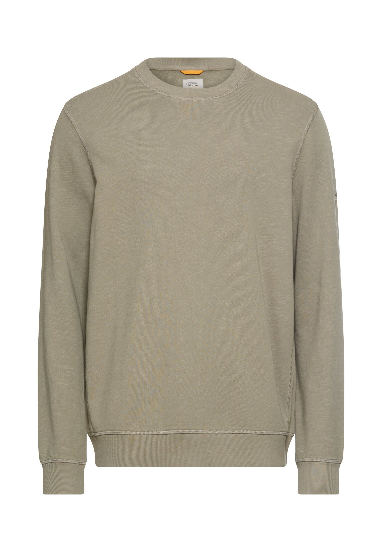 camel active Sweatshirt, unifarben aus reiner Baumwoller günstig online kaufen