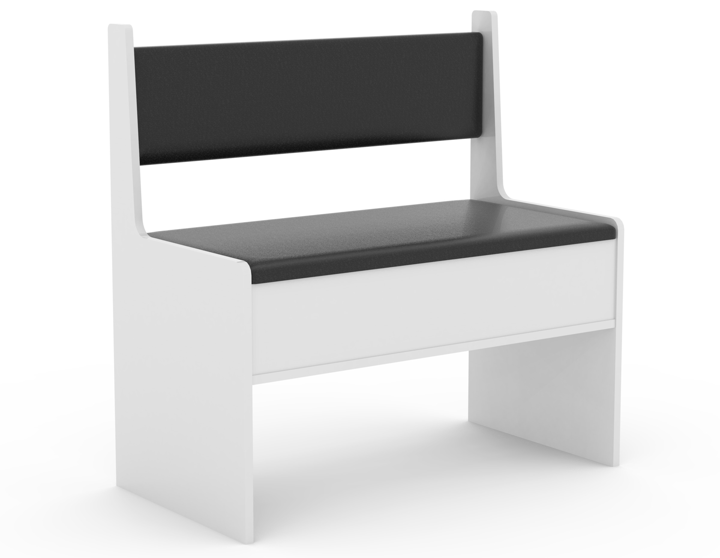 Bank VCMweiß, Esszimmer, Sitzmöbel-Sets, "Holz Eckbank Sitzbank Bank Truhe Esal Breite 80 cm"