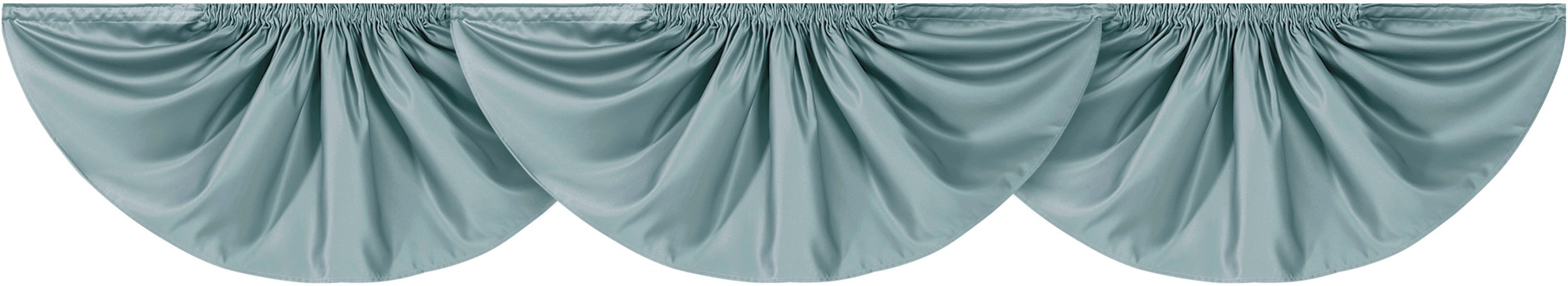 Weckbrodt Mittelbogen "Nicoletta" Kräuselband 1 Stk. tlg. Querbehang, Gardi günstig online kaufen