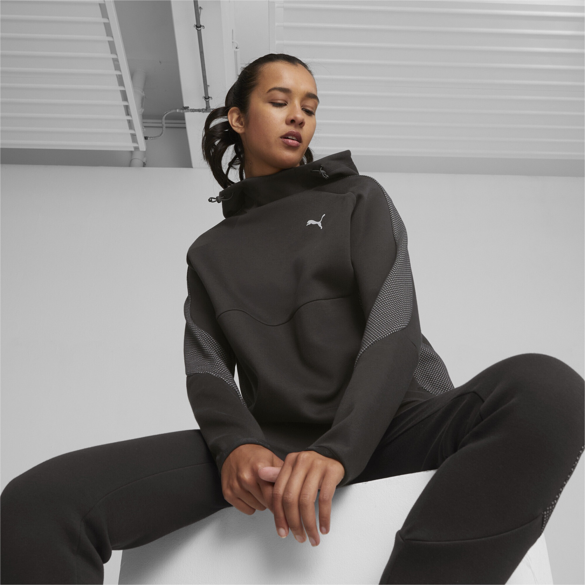 PUMA Sweatshirt »Evostripe Hoodie Damen«