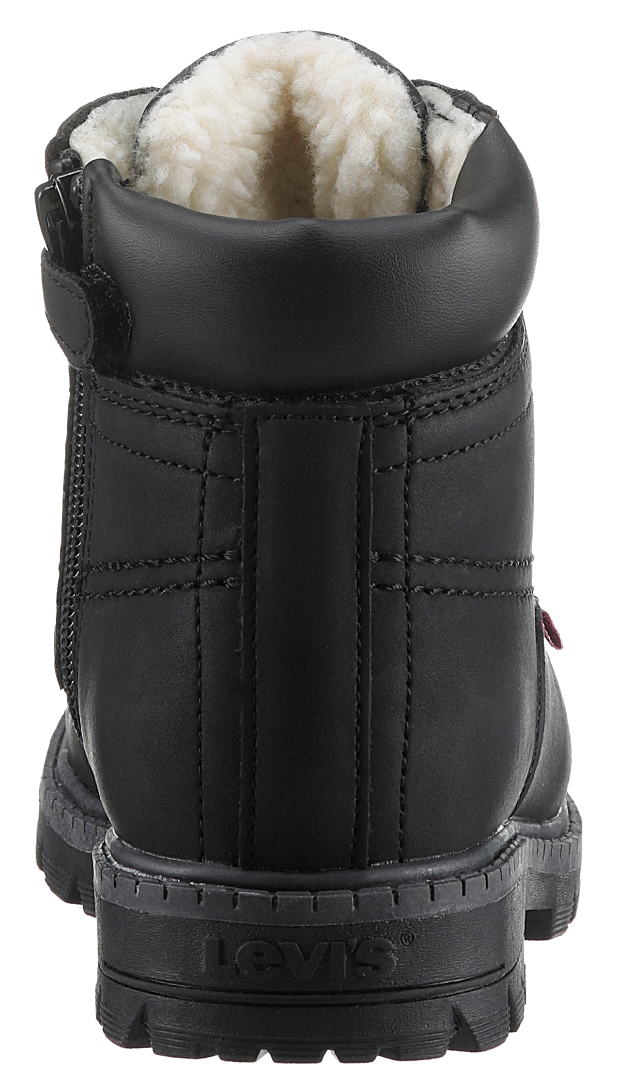 Levi's® Kids Winterboots »LEVIS® NEW FORREST FUR«, Schnürboots, Outdoorschuh mit praktischem Innenreißverschluss