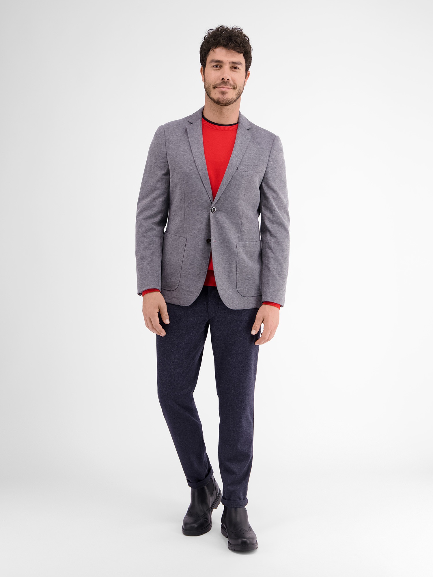 LERROS Strickpullover »LERROS V-Neck Pullover mit Kaschmiranteil«