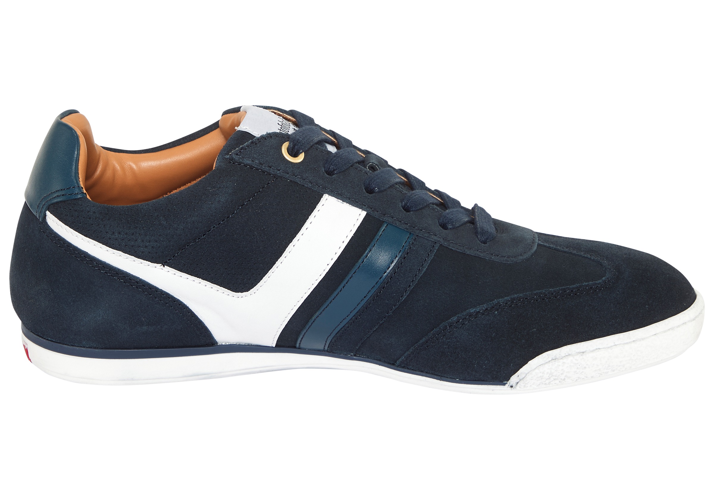 Thumbnail - Pantofola d´Oro Sneaker "VASTO LOW" Obermaterial aus Leder, Gummilaufsohle, mit Schnürung