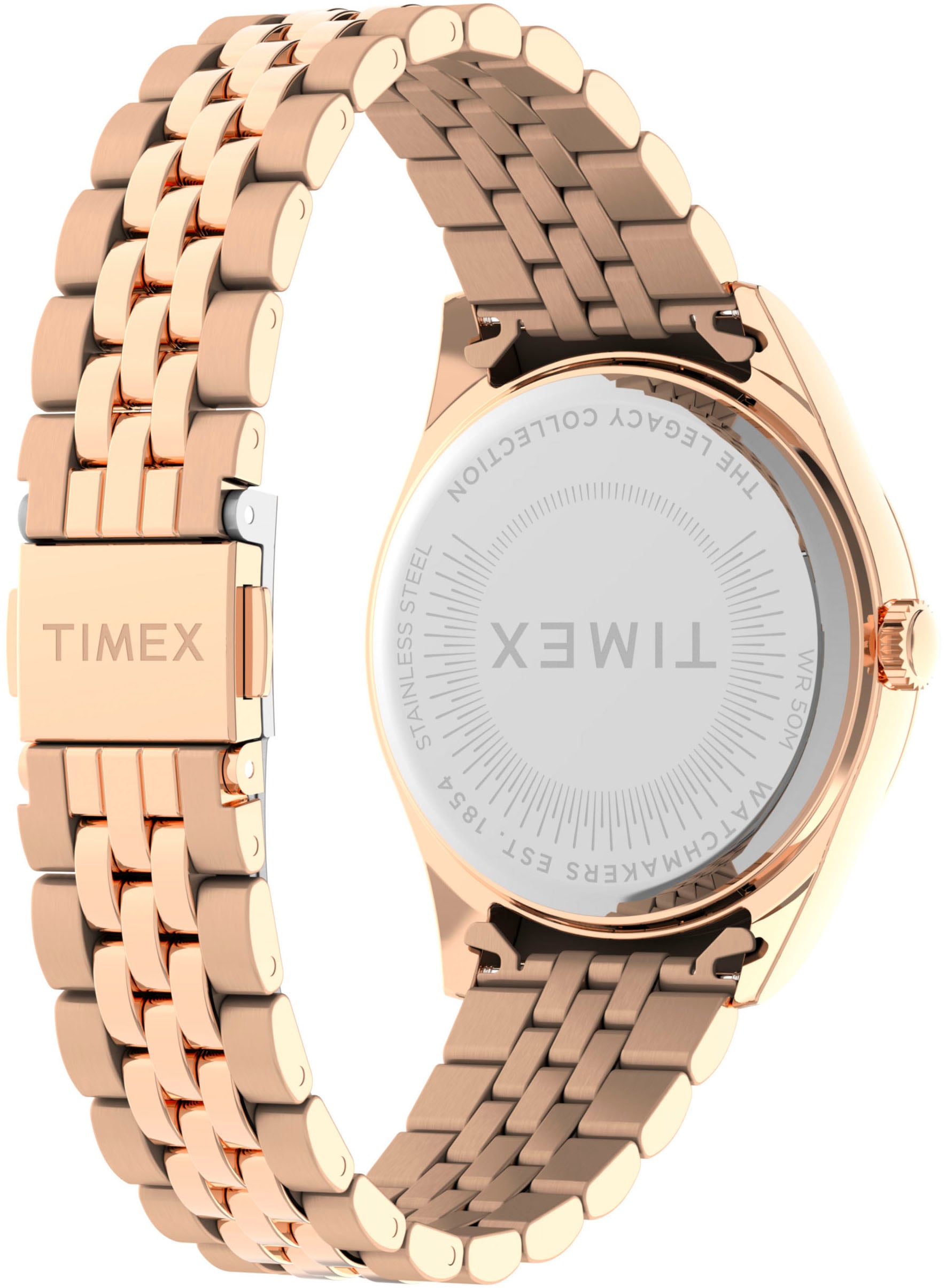 Timex Quarzuhr »LEGACY«, Armbanduhr, Herrenuhr, Damenuhr, unisex, Datum, Leuchtzeiger