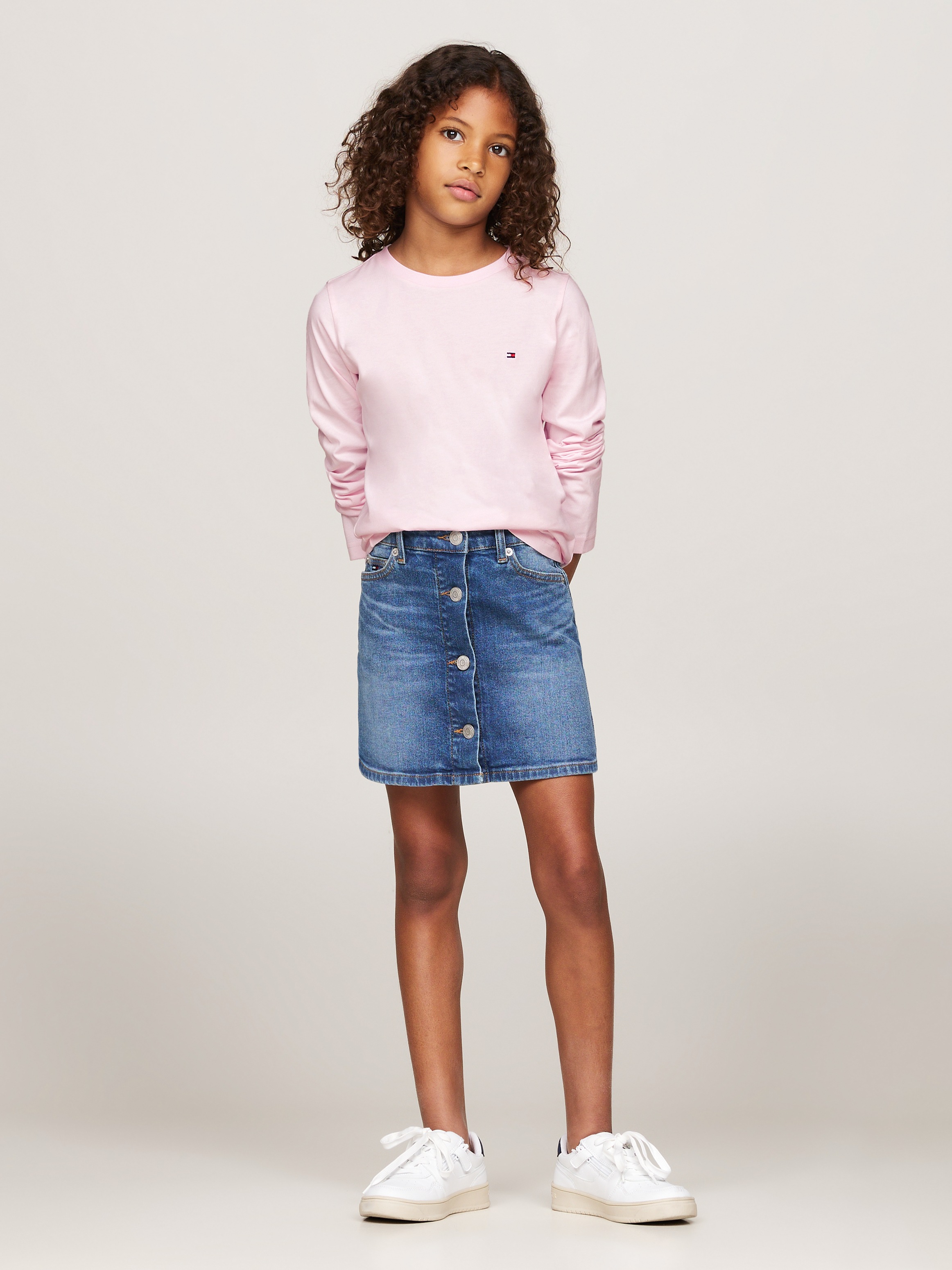 Tommy Hilfiger Underwear T-Shirt »2PK LS TEE« Packung, 2er, 2 Stk. mit Logostickerei