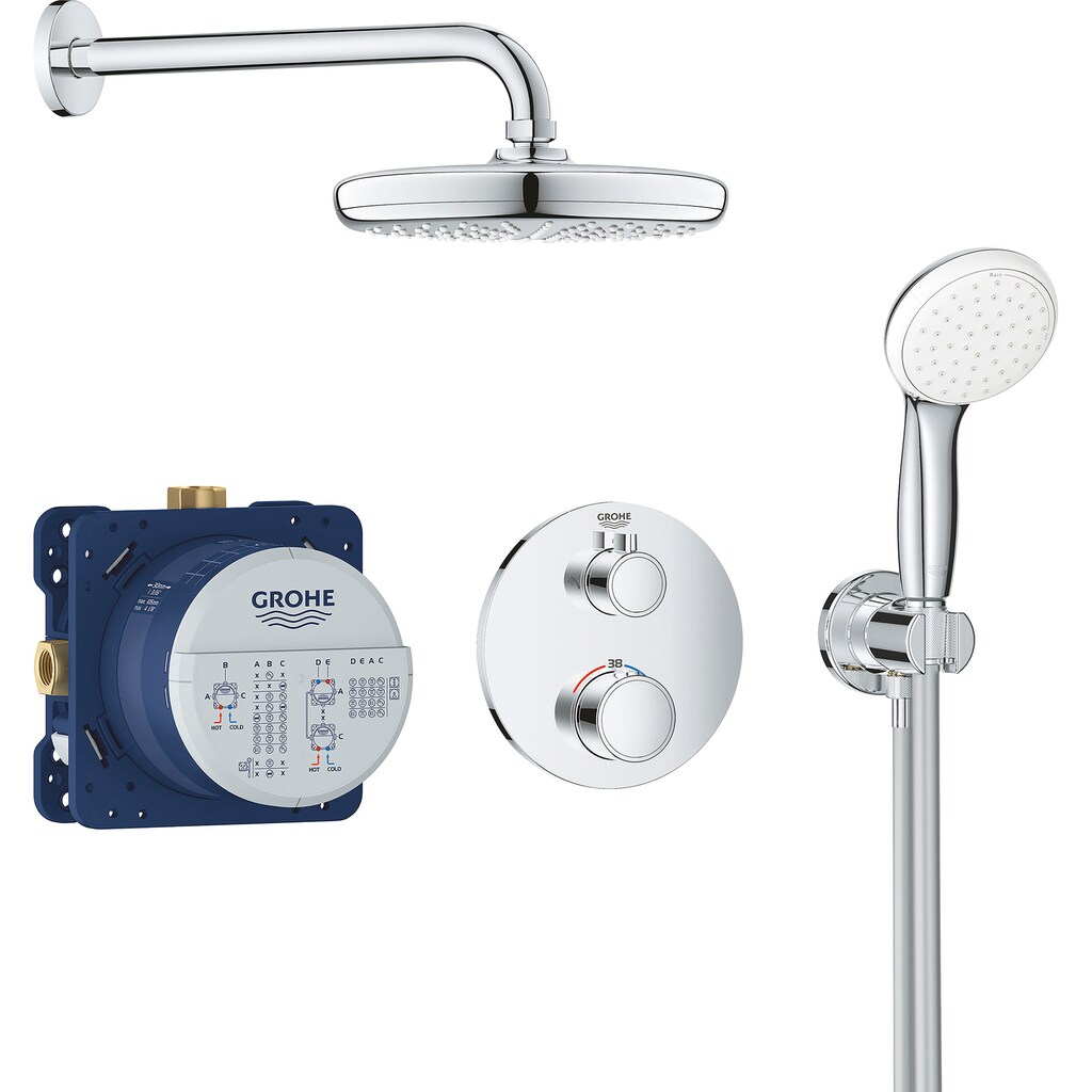 Grohe Duschsystem »Grohtherm«, (Packung)