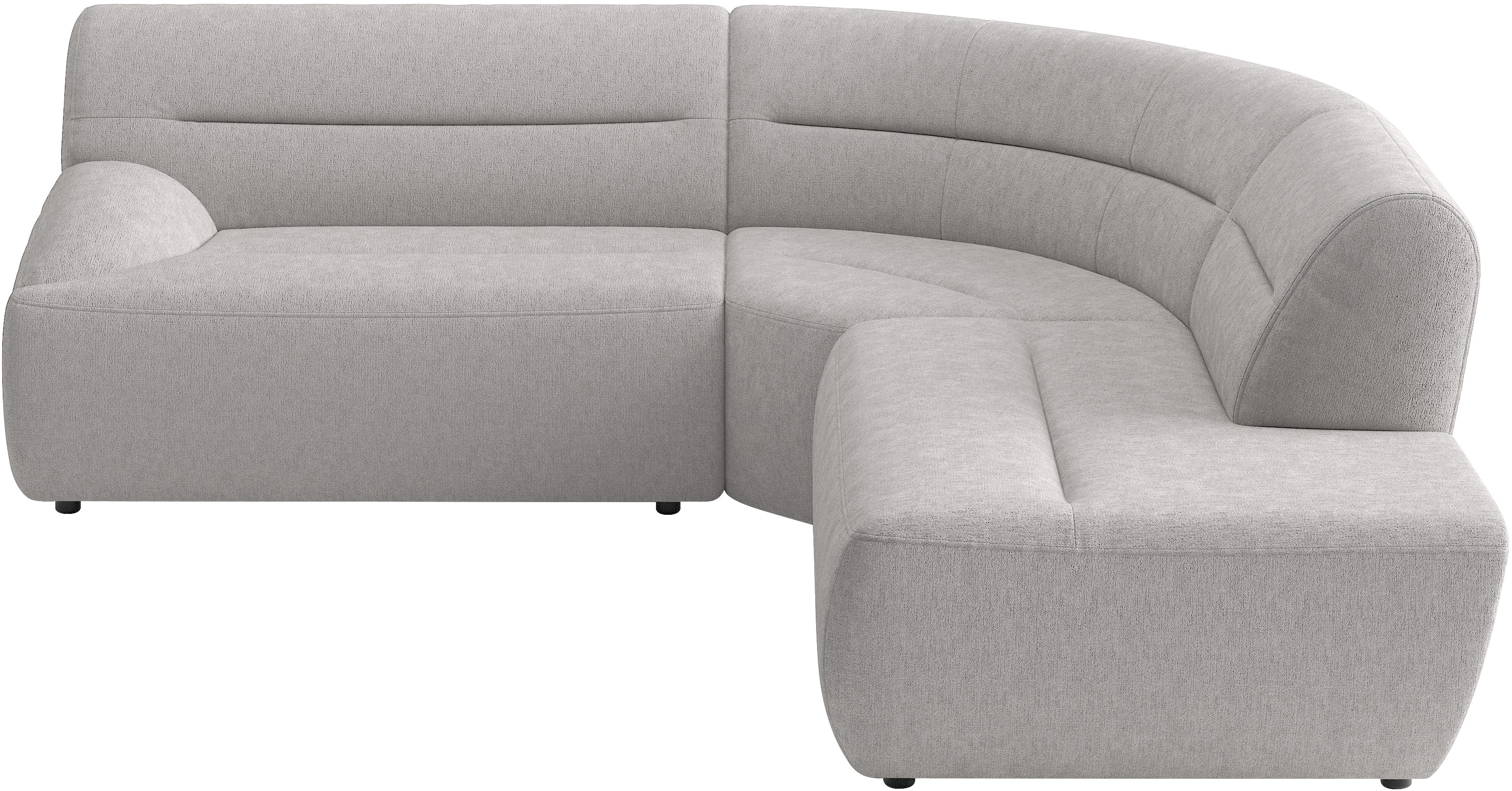 sit&more Ecksofa "Scrabble, L-Form, B: 248cm" Modernes Design in verschiedenen Stoffarten