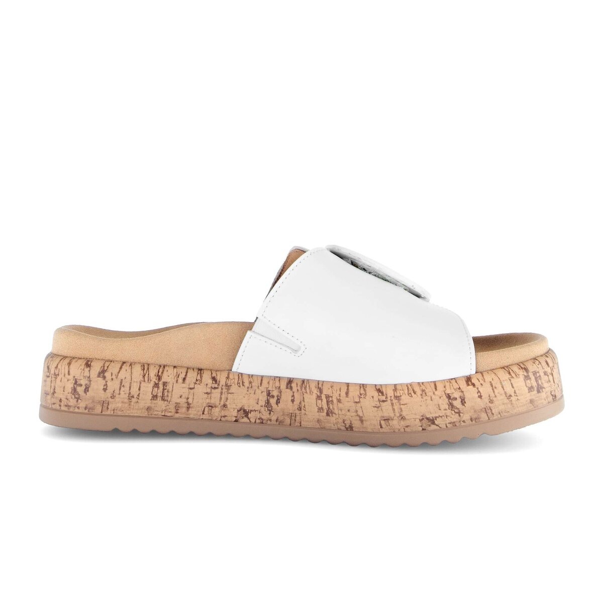 Pantolette GABOR "Pantolette", Damen, Gr. 37, weiß, Schuhe Pantolette 2