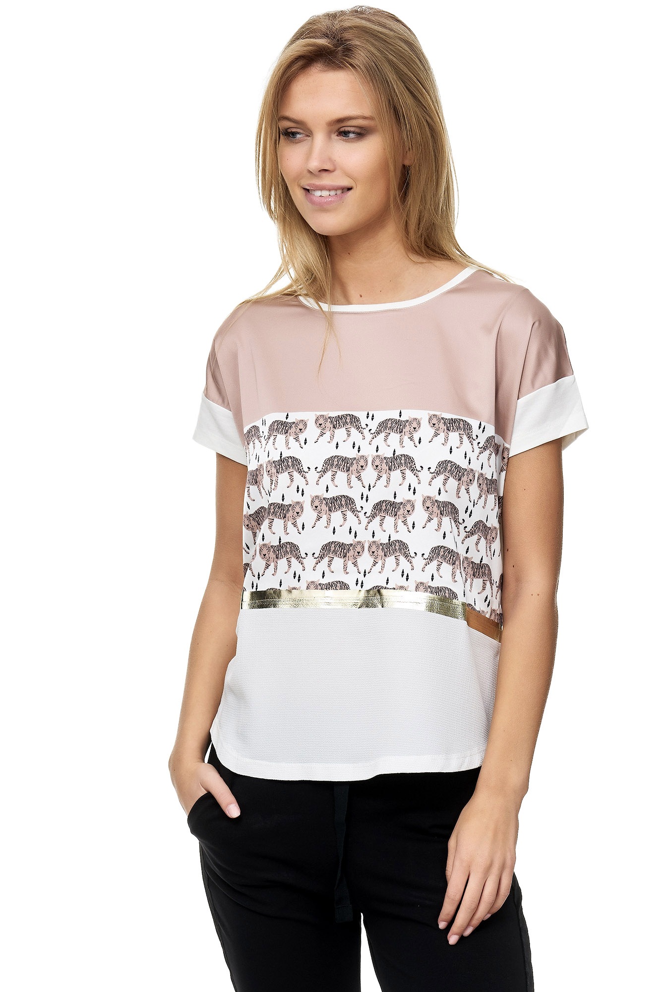 Decay T-Shirt, mit Animal - Muster 3678936