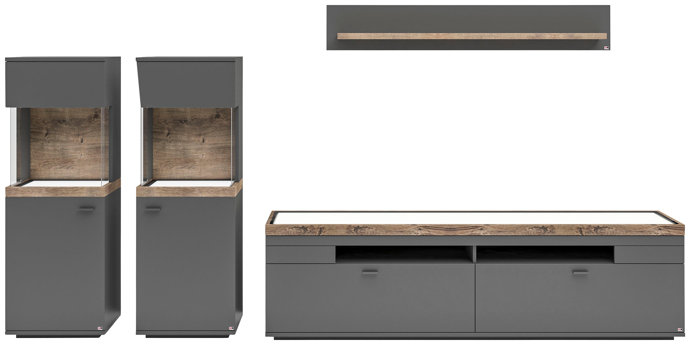 set one by Musterring Wohnwand "Lancaster" günstig online kaufen