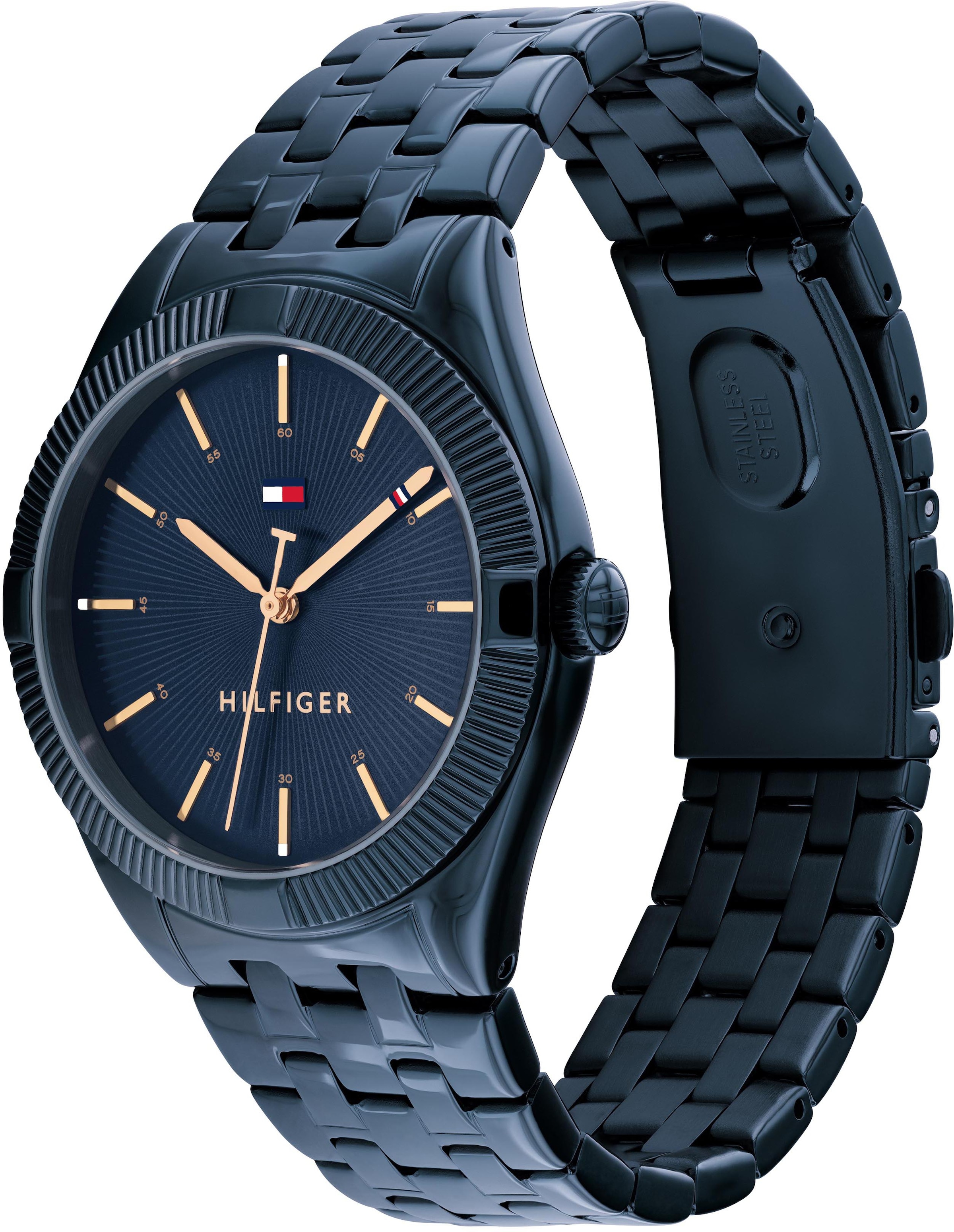 Tommy Hilfiger Quarzuhr »CLASSIC«, Armbanduhr, Damenuhr, analog, Edelstahlarmband