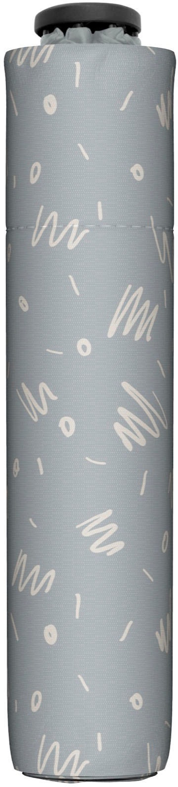 doppler® Taschenregenschirm »zero,99 Minimally, cool grey«