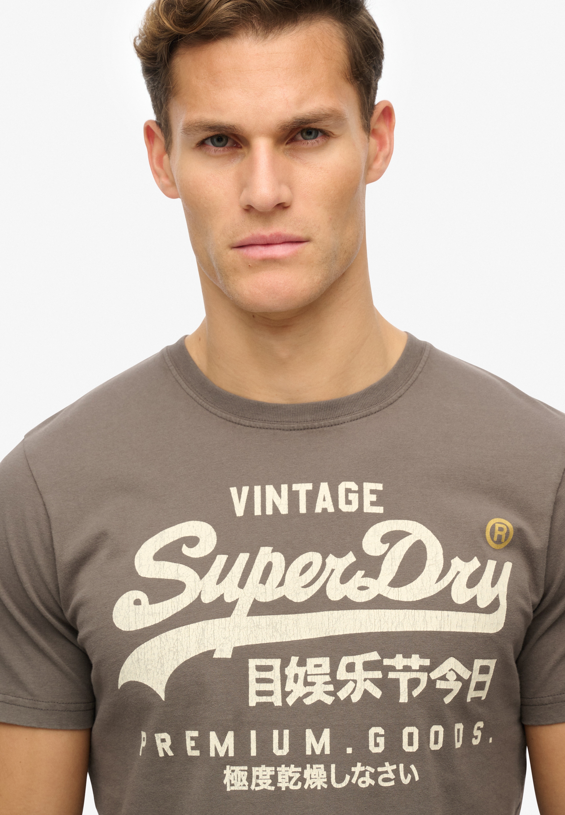 Superdry Rundhalsshirt »VL WORKWEAR RELAXED TEE«