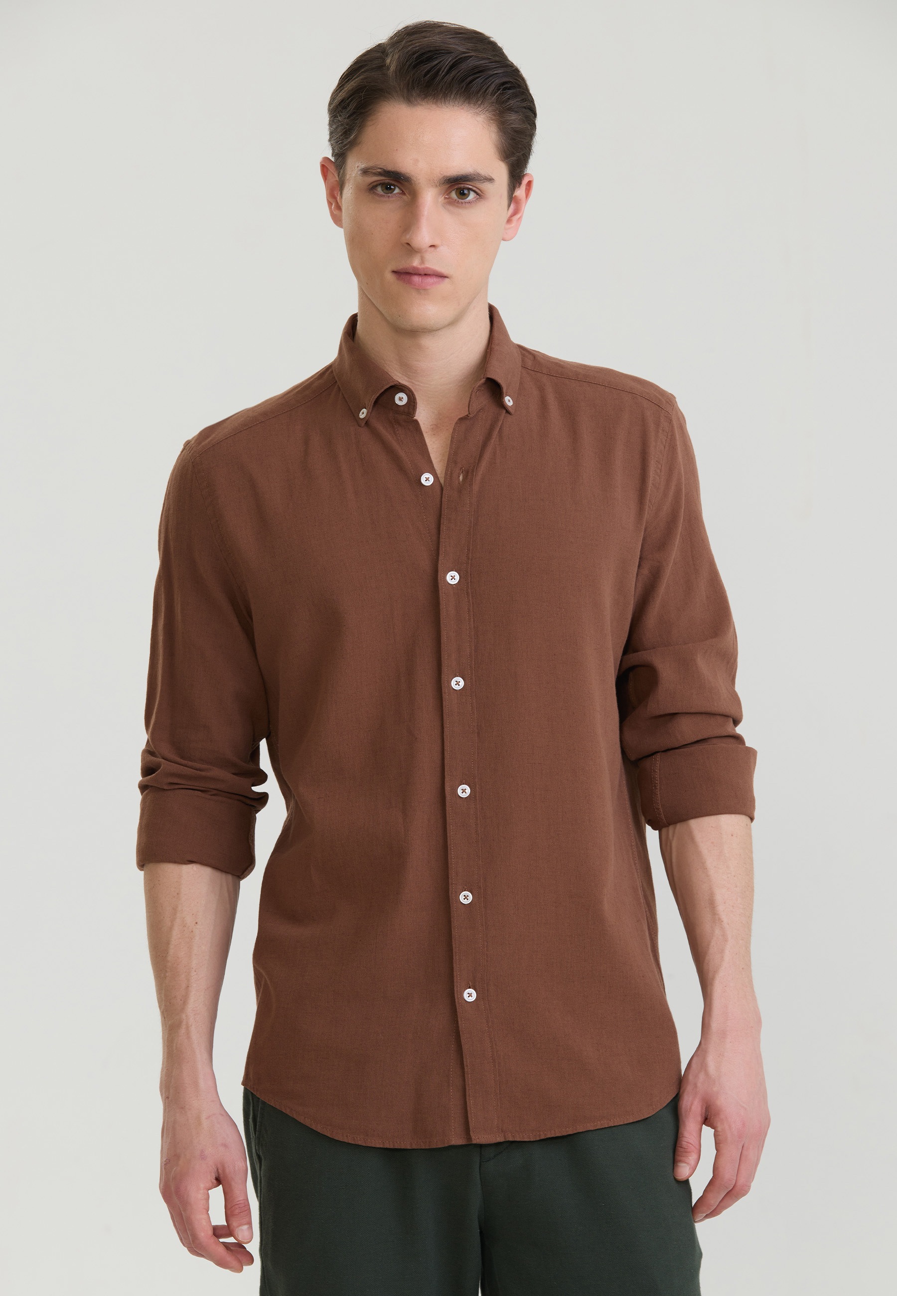 Felix Hardy Langarmhemd "Basic Hemd"