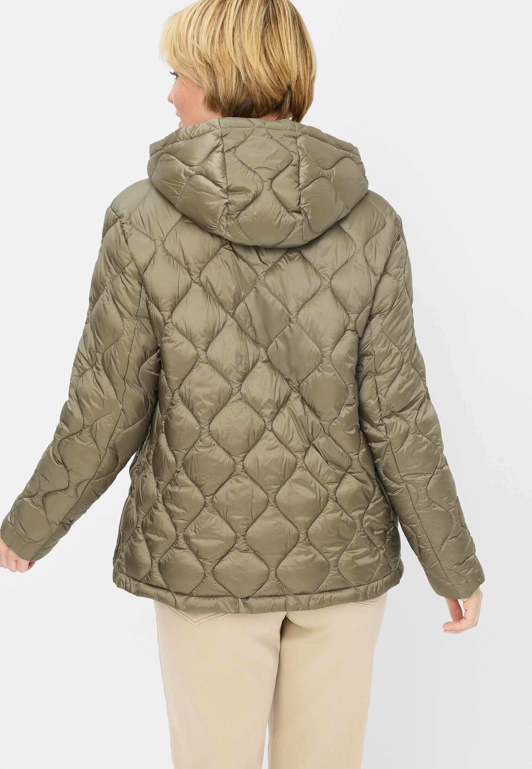 Fuchs Schmitt Steppjacke »Steppjacke«, mit Kapuze, Mit Rundhalsausschnitt
