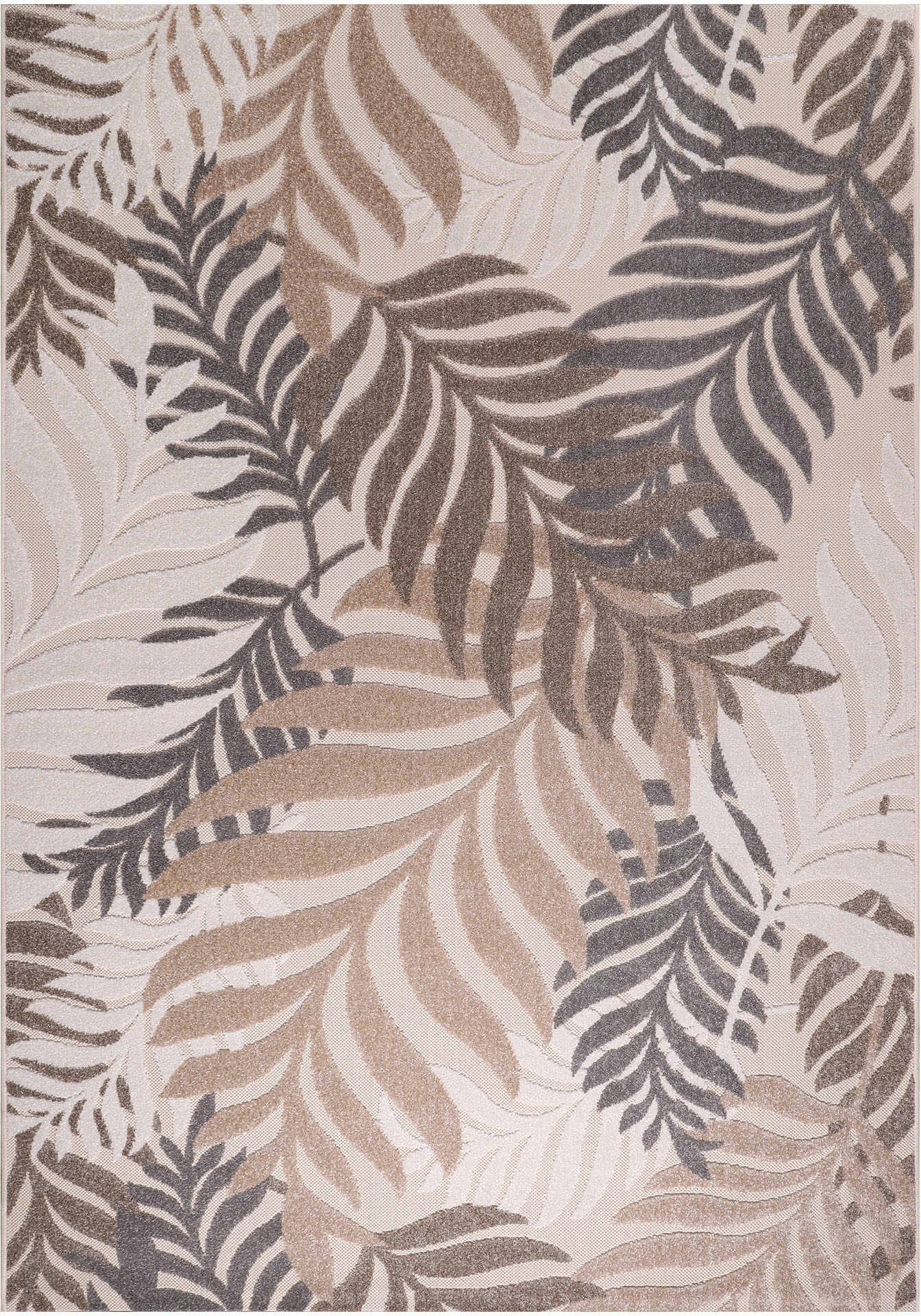 Sanat Teppich "Floral Outdoor, auch als Läufer und Rund" rechteckig 6 mm Höhe In- und Outdoor geeignet, florales Design, Balkon, Terasse