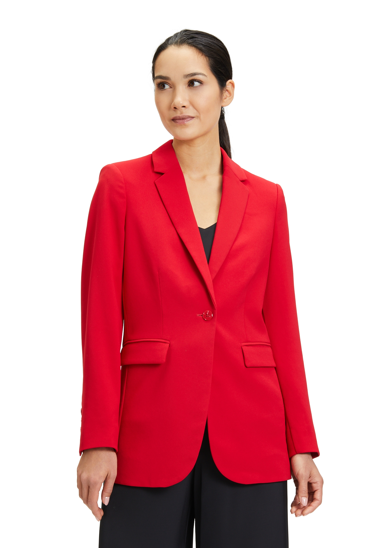 Vera Mont Jackenblazer "Vera Mont Damen Longblazer mit Taschen", Nahtführun günstig online kaufen