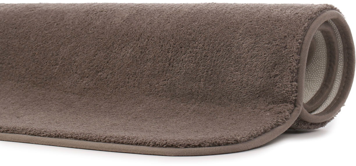 Thumbnail - Gözze Badematte "Rio Premium" Höhe 18 mm rutschhemmend beschichtet fußbodenheizungsgeeignet schnell trocknend Badteppic...