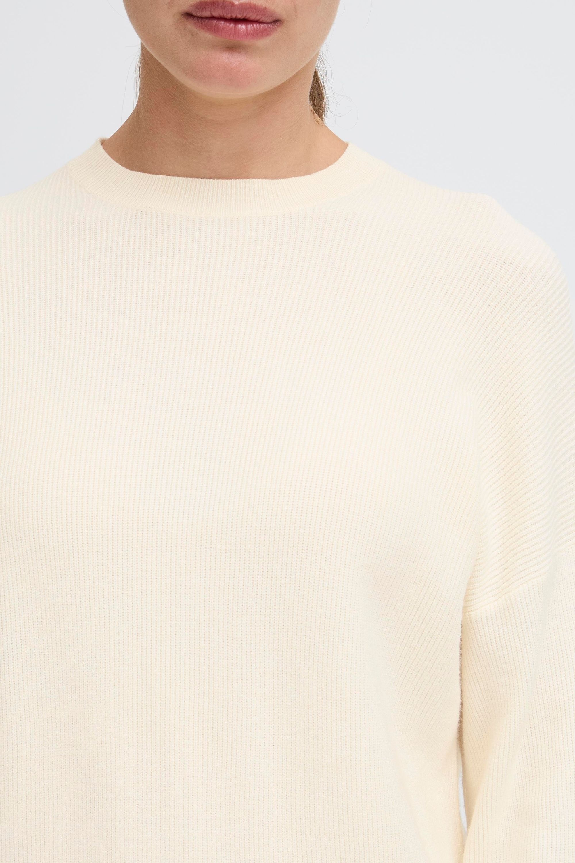 OXMO Strickfleece-Pullover »Strickpullover OXIFANSY«