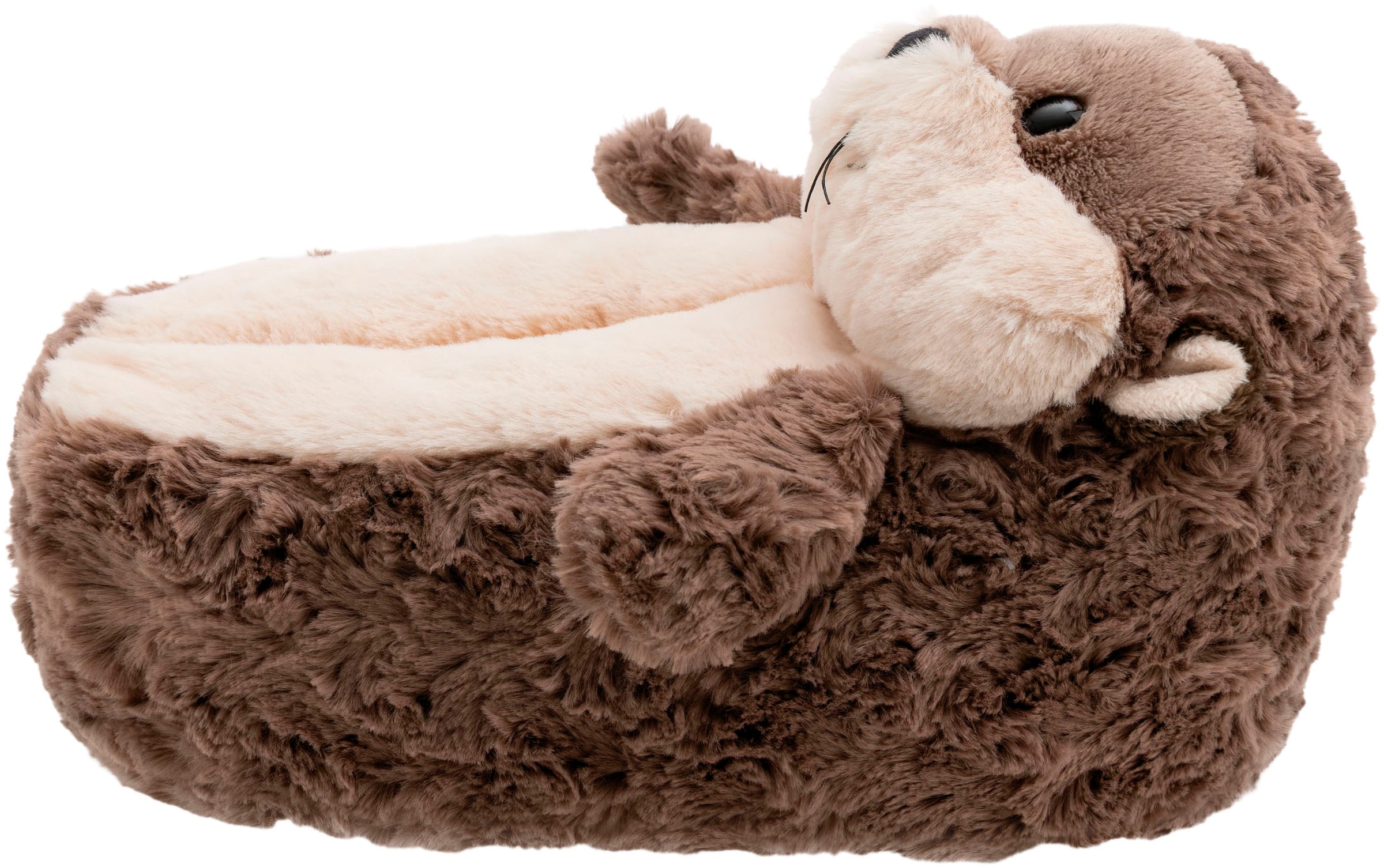 Nici Plüsch Hausschuhe »Otter Ophelio«
