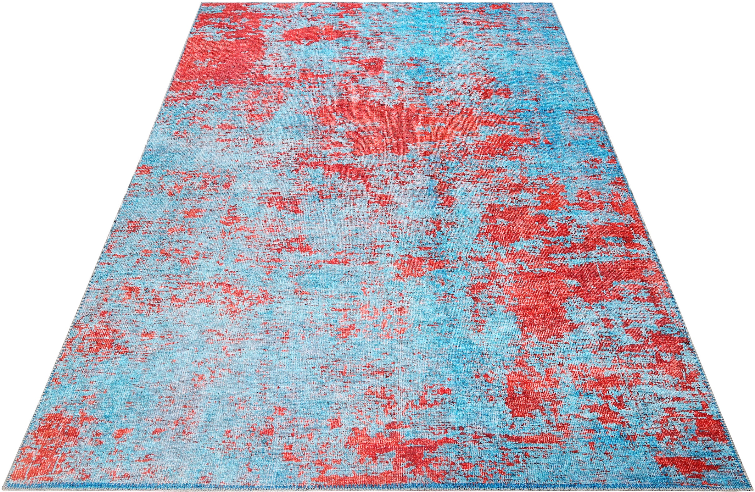 Grund Teppich »Grillo«, In- geeignet, BAUR verspieltes | Rechnung Teppich rechteckig, Design, Outdoor Bordüre mit und auf