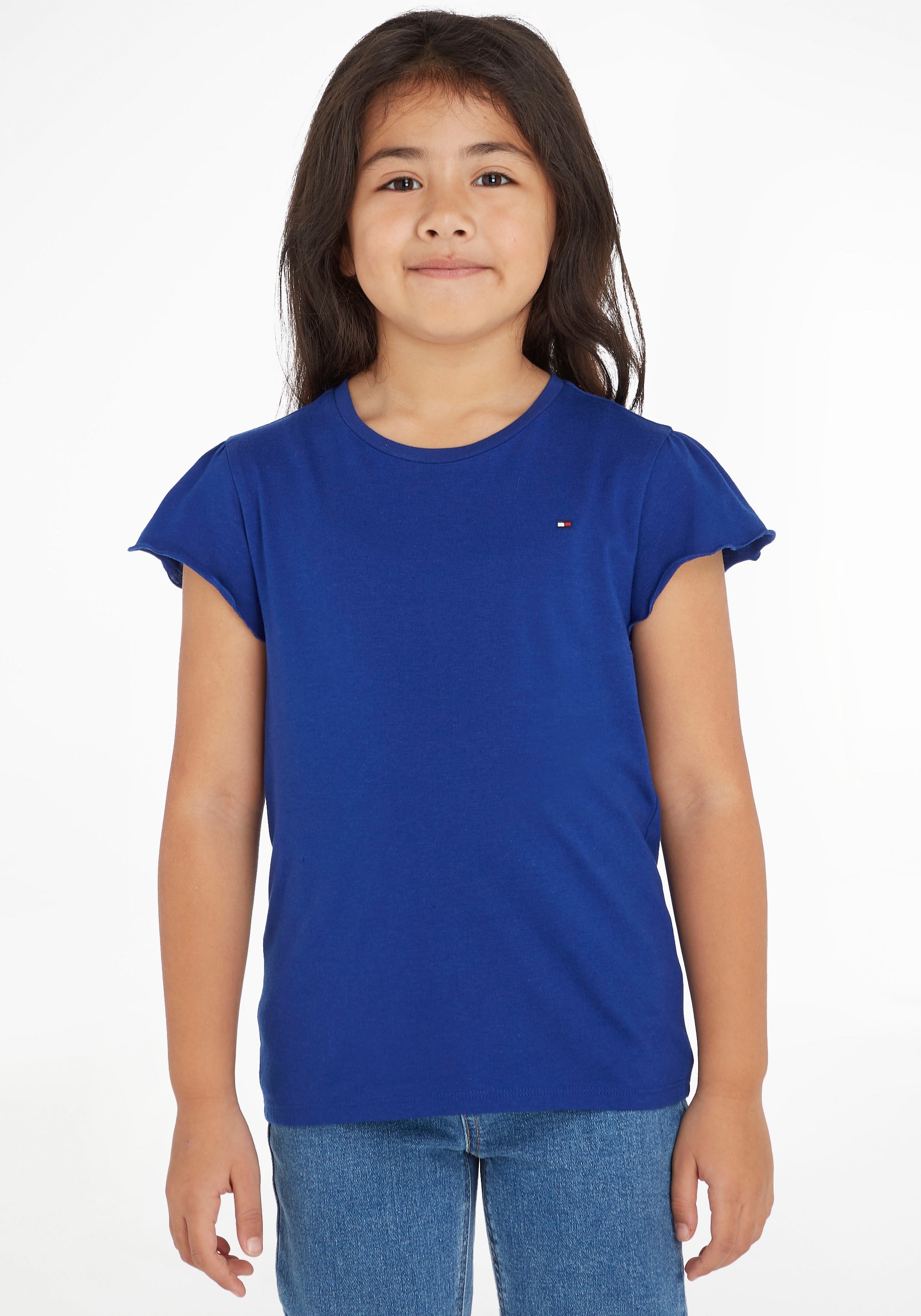 Tommy Hilfiger T-Shirt »ESSENTIAL RUFFLE SLEEVE TOP«, für Babys online  kaufen | BAUR | T-Shirts