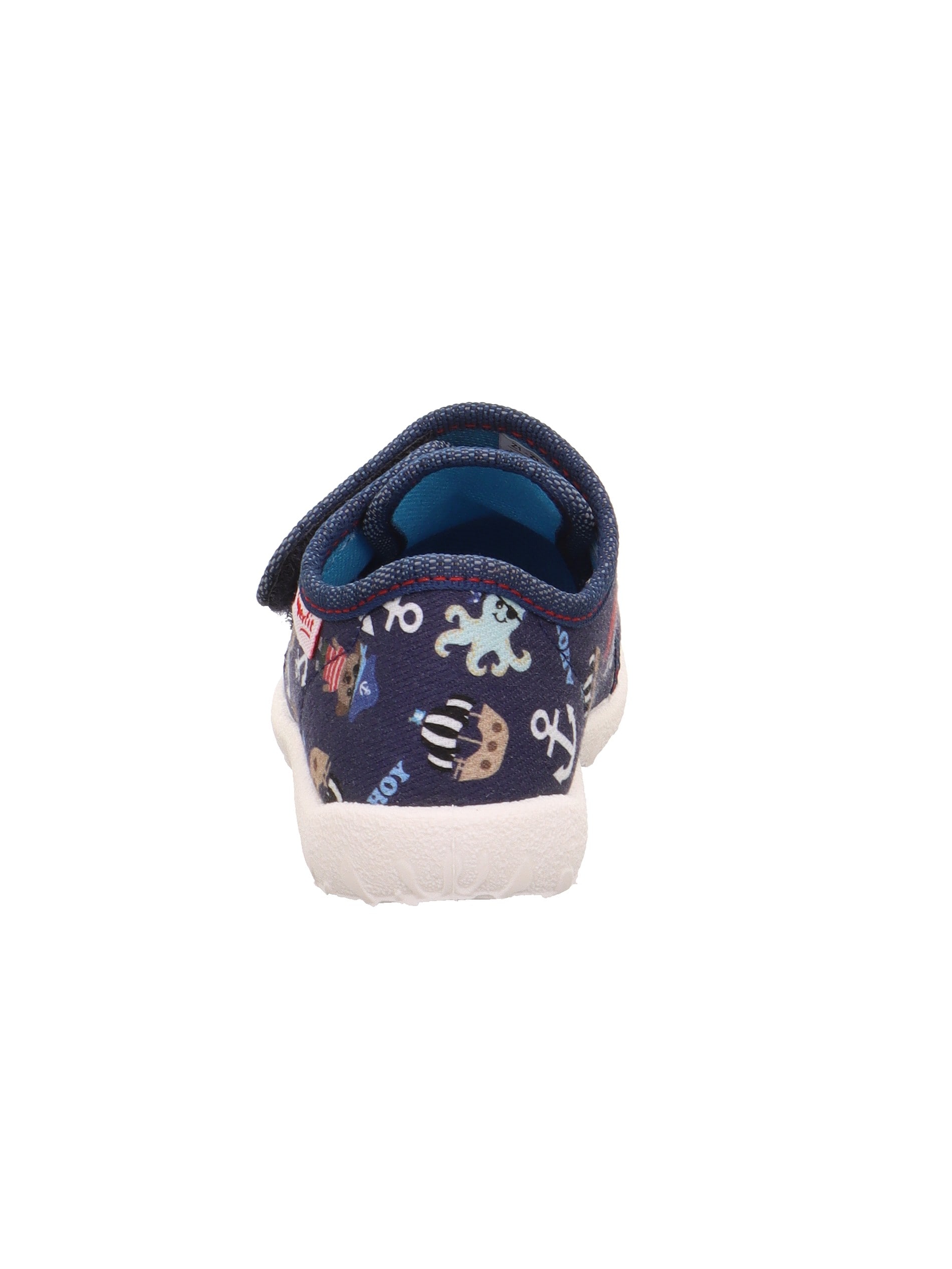 Superfit Hausschuh »SPOTTY WMS: mittel«  Klettschuh, mit süßem Motiv, Größenschablone zum Download