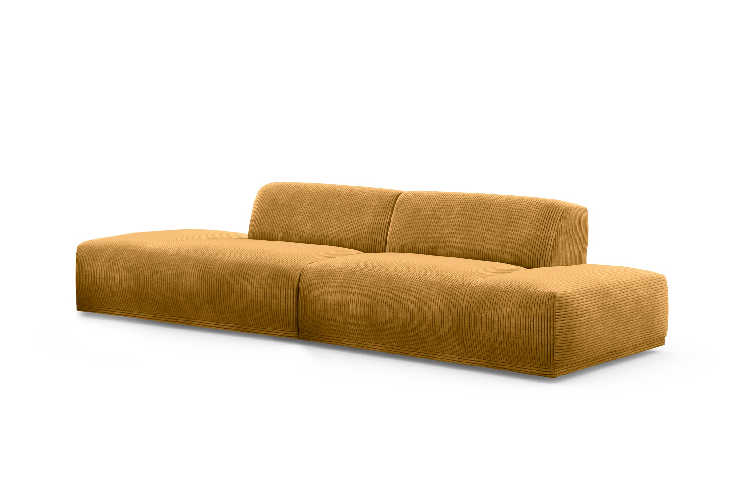 TRENDMANUFAKTUR Big-Sofa »Braga, toller Sitzkomfort, Designsofa«, in moderner Optik, mit hochwertigem Kaltschaum