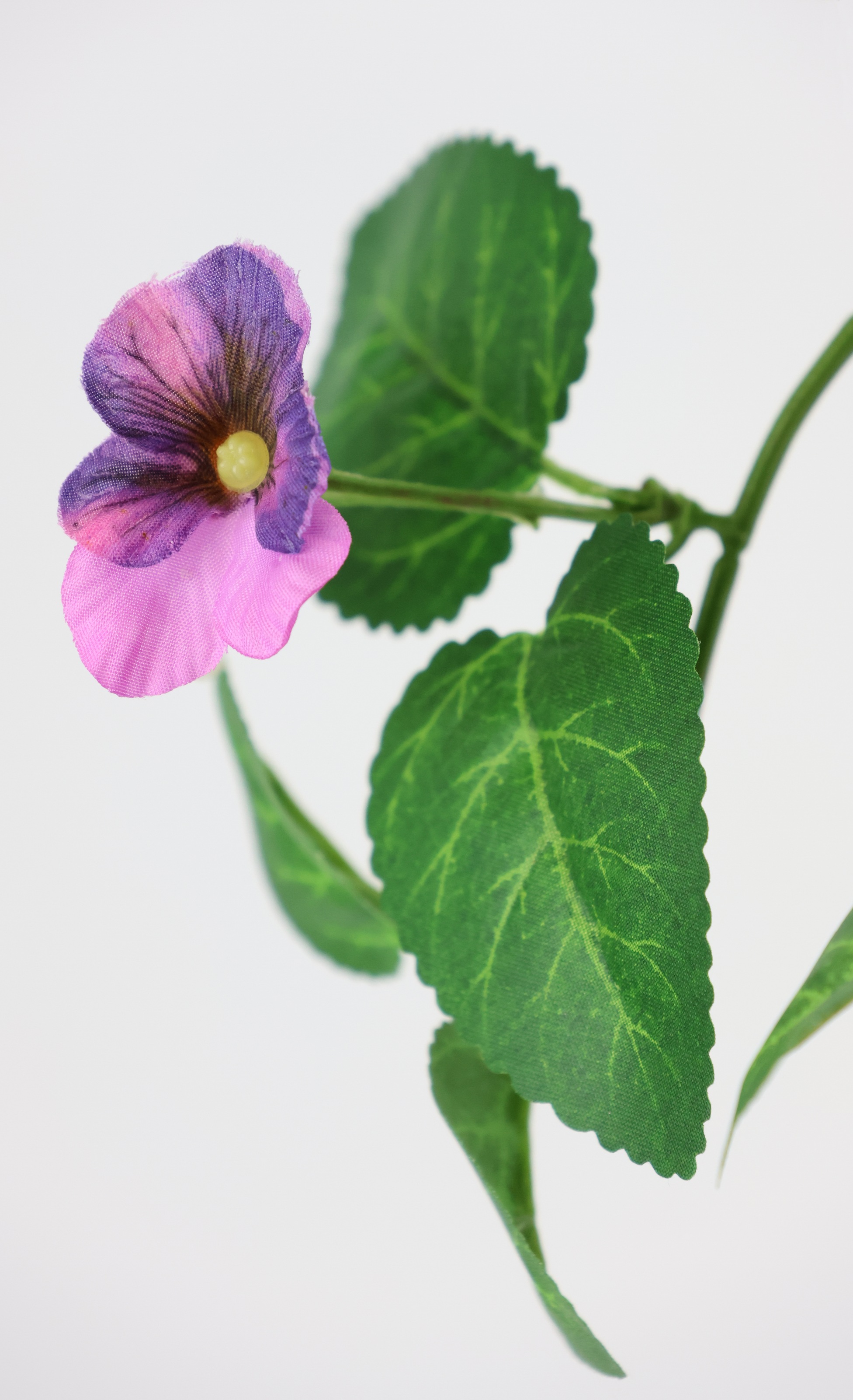 I.GE.A. Kunstpflanze »Kunstblume Stiefmütterchen«, Dekoblume Hänge-Pflanze mit Blüten Künstliche Blumen Hängeblume