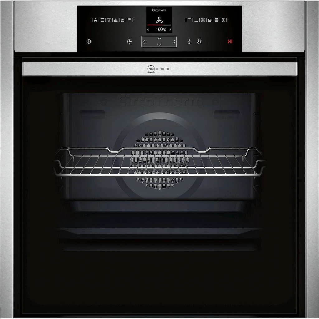 NEFF Backofen-Set »XB46TWIST«, B45CR20N0, mit Teleskopauszug nachrüstbar, EasyClean, Slide&Hide®, TFT-Display