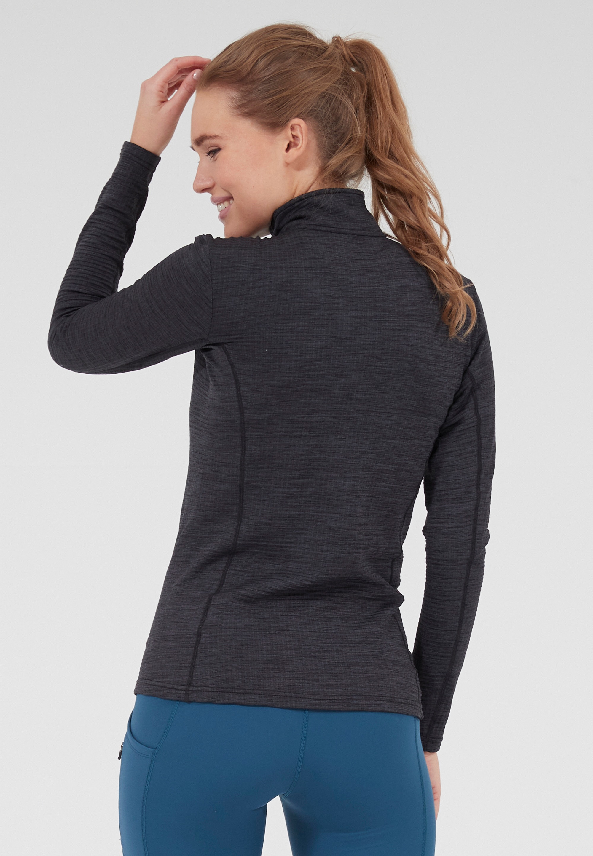 ENDURANCE Langarmshirt »NIAGA WAFFLE«, mit innovativer QUICK DRY-Technologie