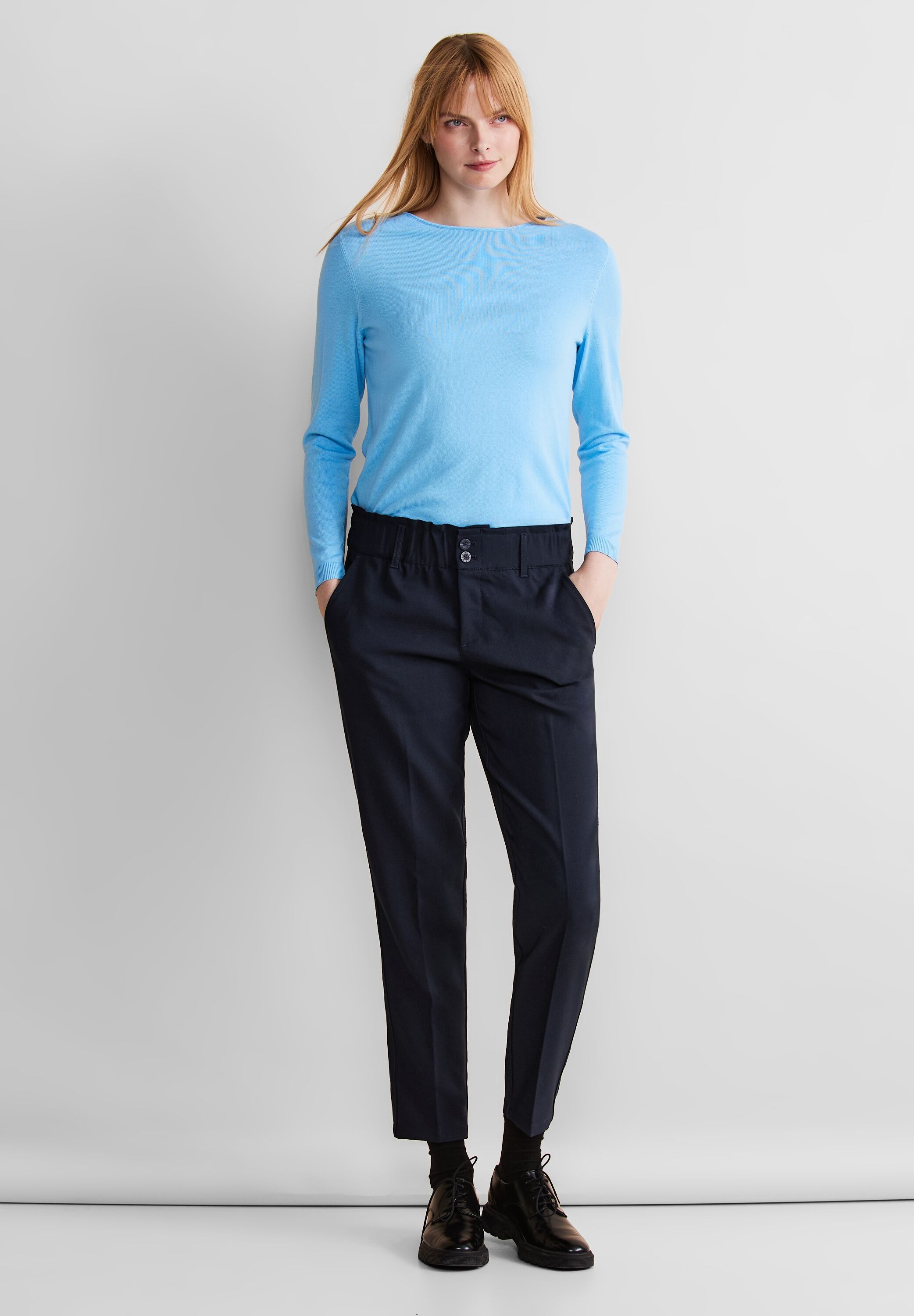 STREET ONE Jogger Pants, Middle Waist