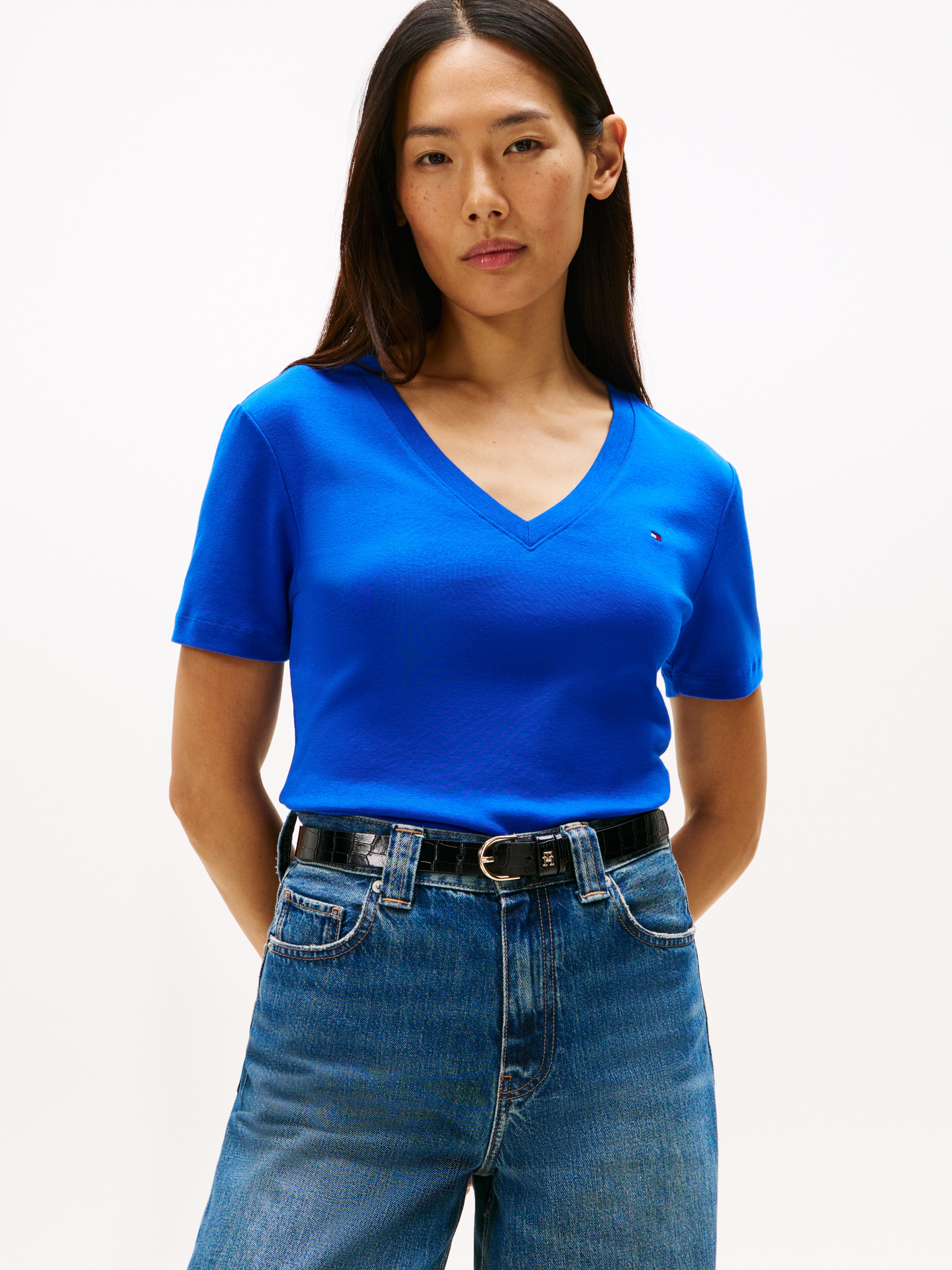 Tommy Hilfiger T-Shirt "CODY, Slim Fit", mit V-Ausschnitt günstig online kaufen