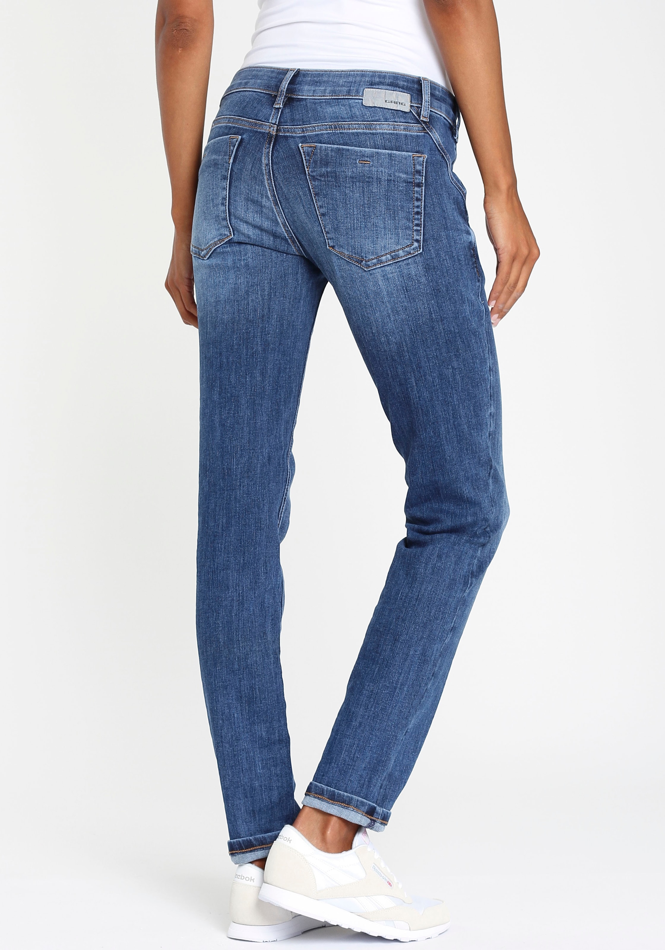 | kaufen Formstabilität mit für Bewegungsfreiheit großer Slim-fit-Jeans BAUR »94JOJO«, GANG
