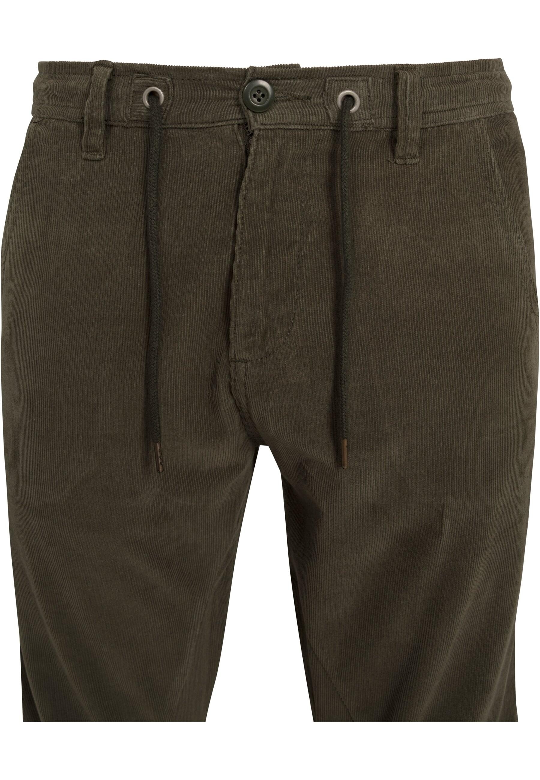 URBAN CLASSICS Stoffhose »Urban Classics Herren Corduroy Jog Pants«, (1 tlg.)