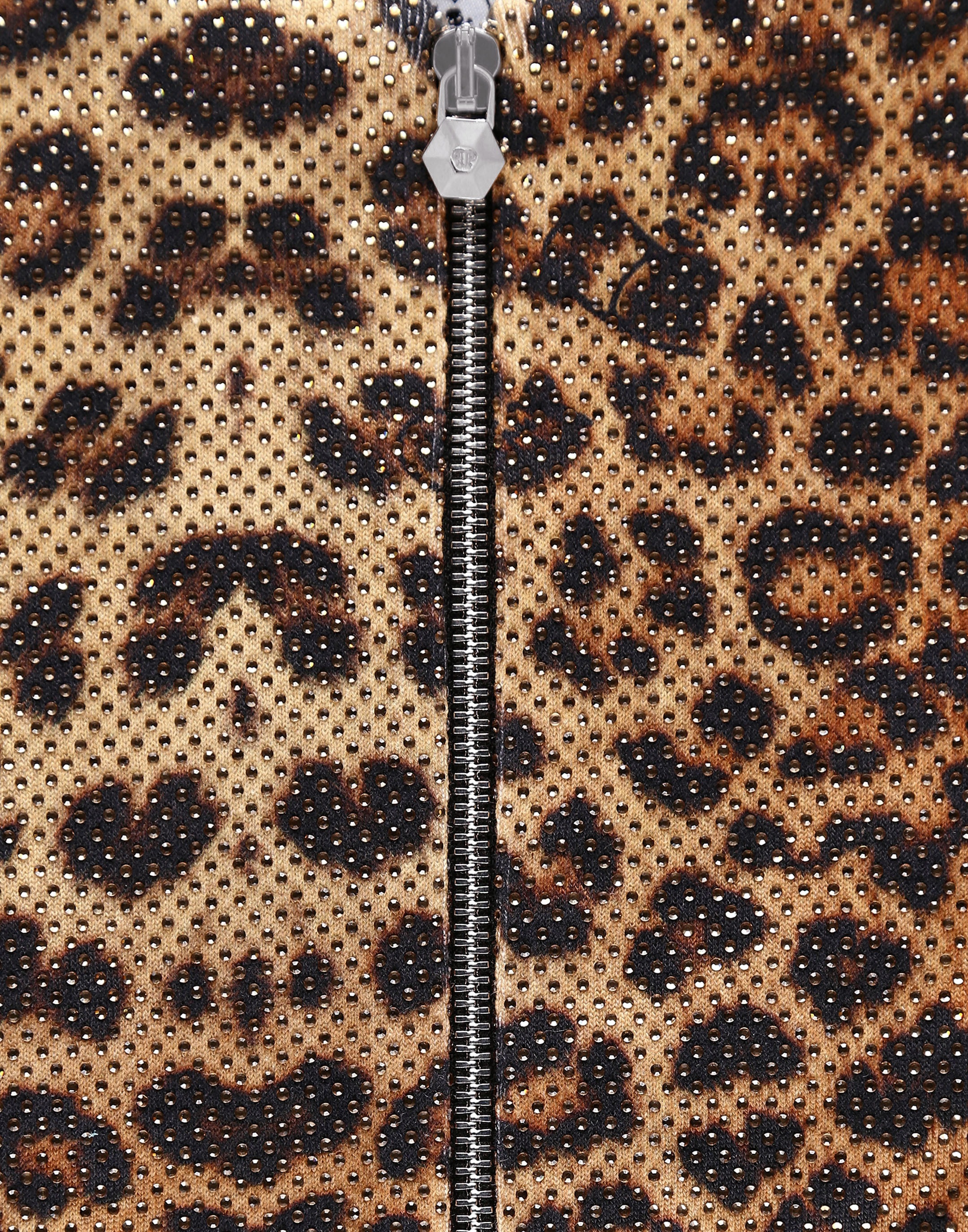 Thumbnail - PHILIPP PLEIN Kapuzensweatjacke "Leopard"