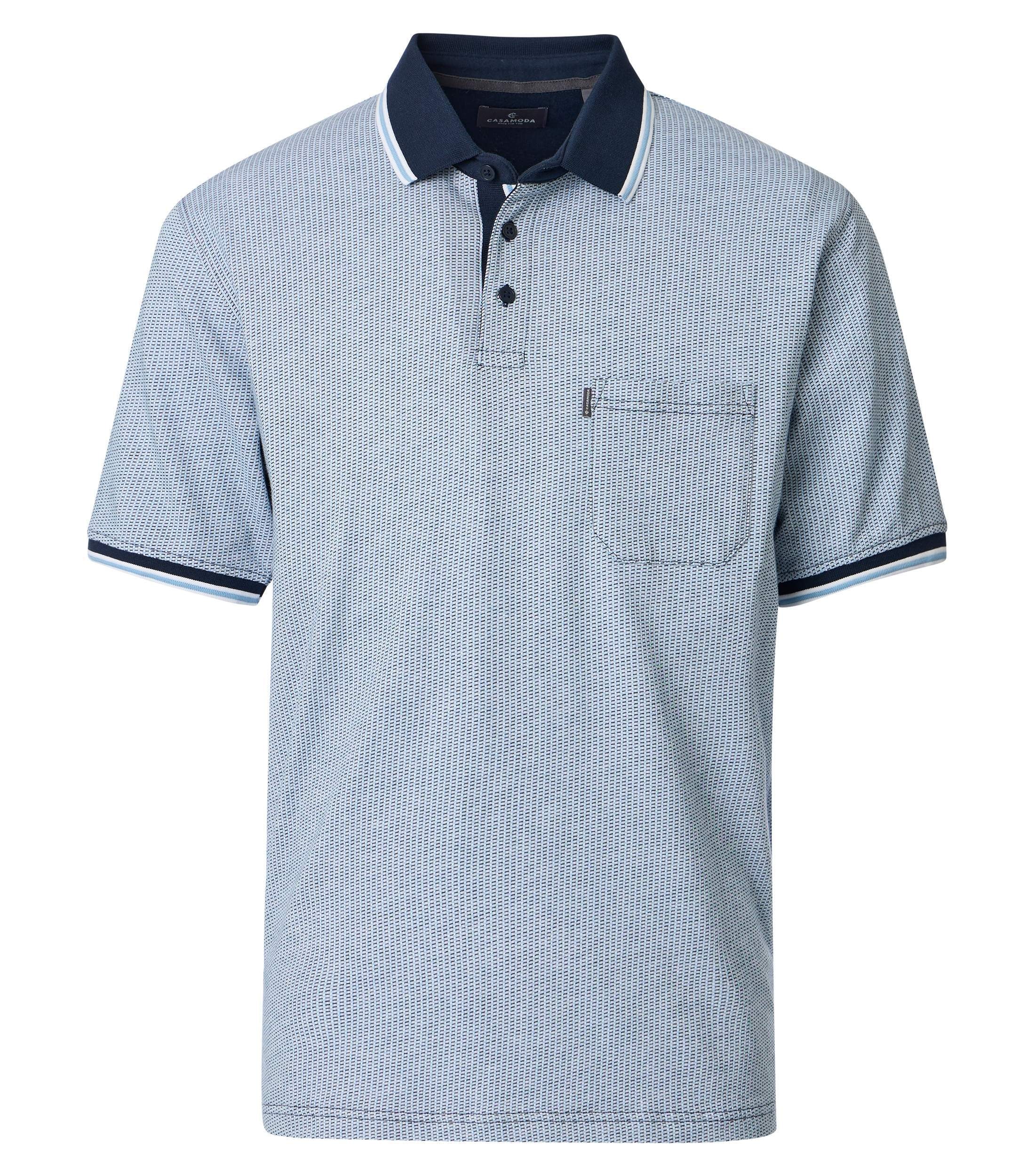 CASAMODA Poloshirt »CASAMODA Polo-Shirt Print«