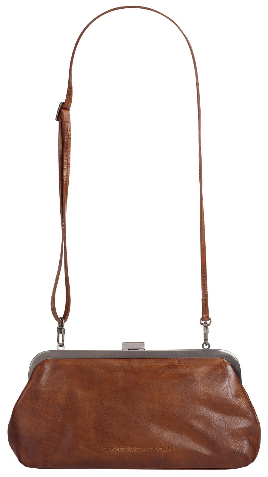 Spikes & Sparrow Abendtasche »SPIKES & SPARROW Damen echt Leder« echt Leder