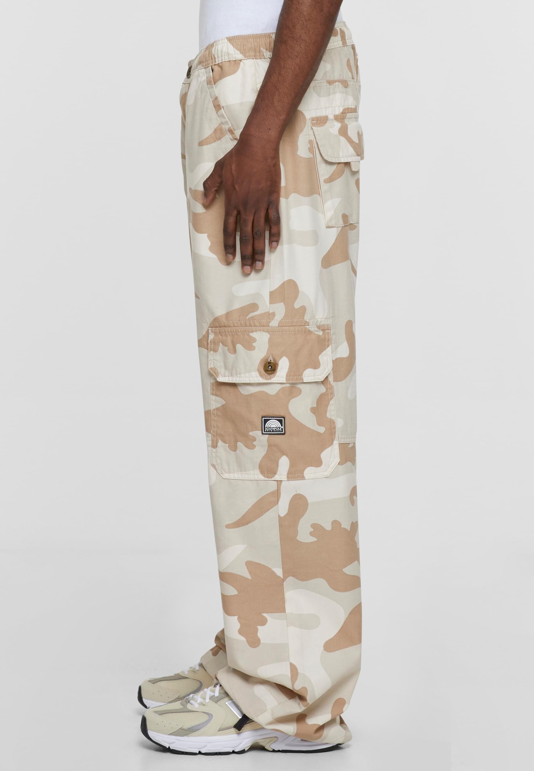 Southpole Cargohose »Southpole Southpole Camo Twill Cargo Pants«, (1 tlg.)