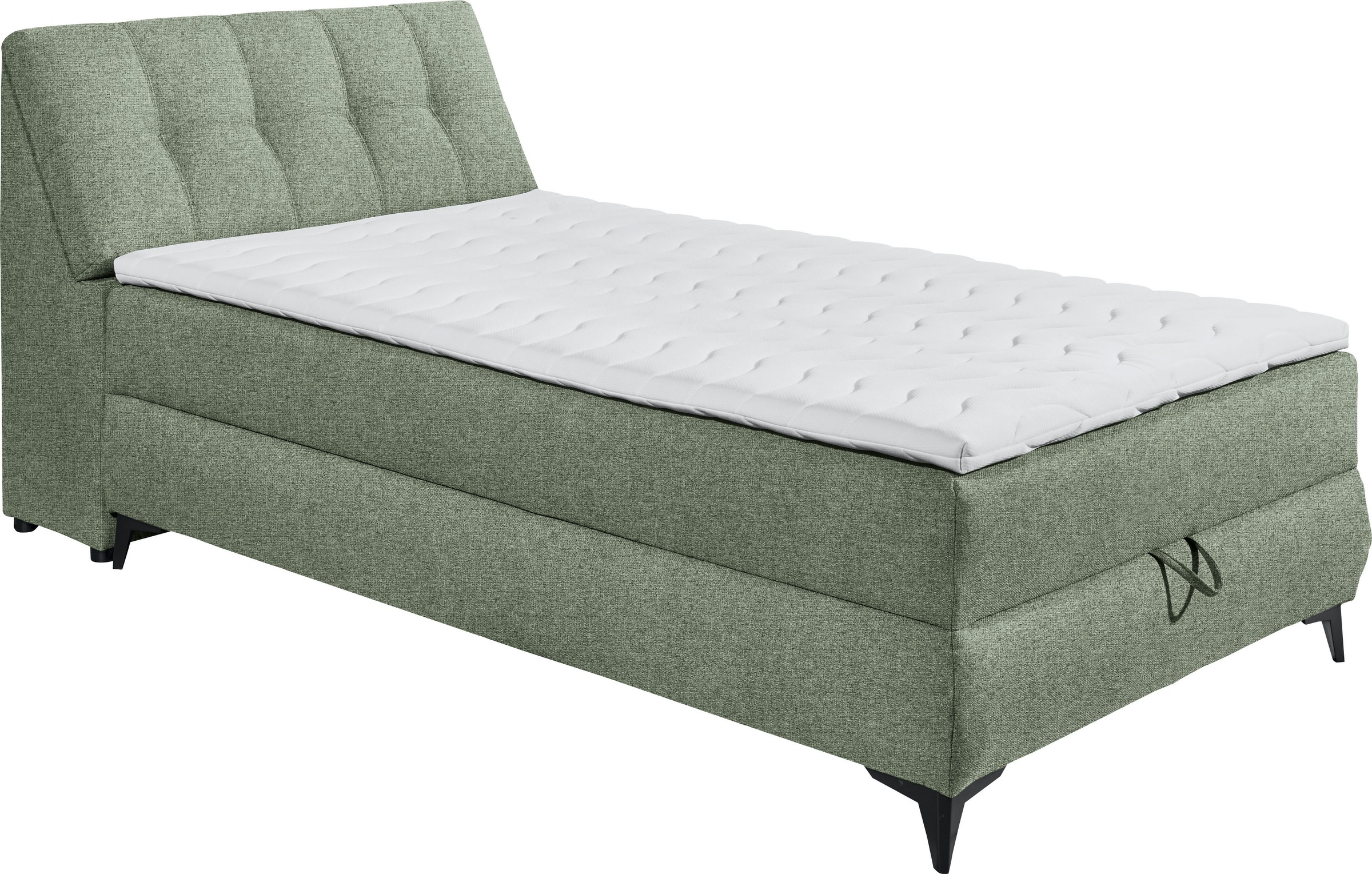 ED EXCITING DESIGN Boxbett "Atlantis", mit Bettkasten und Stauraum im Kopft günstig online kaufen