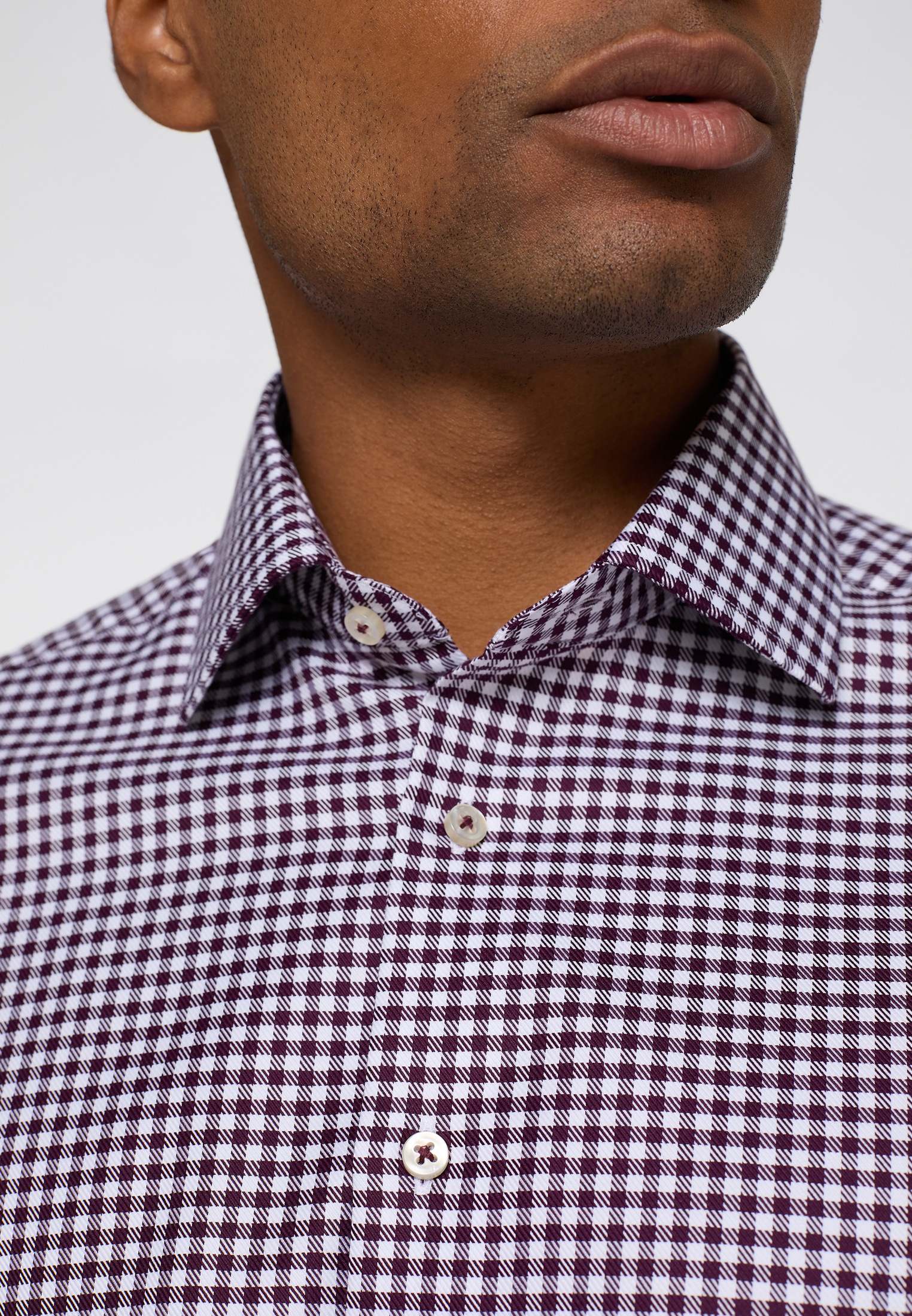 Thumbnail - Eterna Langarmhemd "COMFORT FIT" NON IRON (bügelfrei)