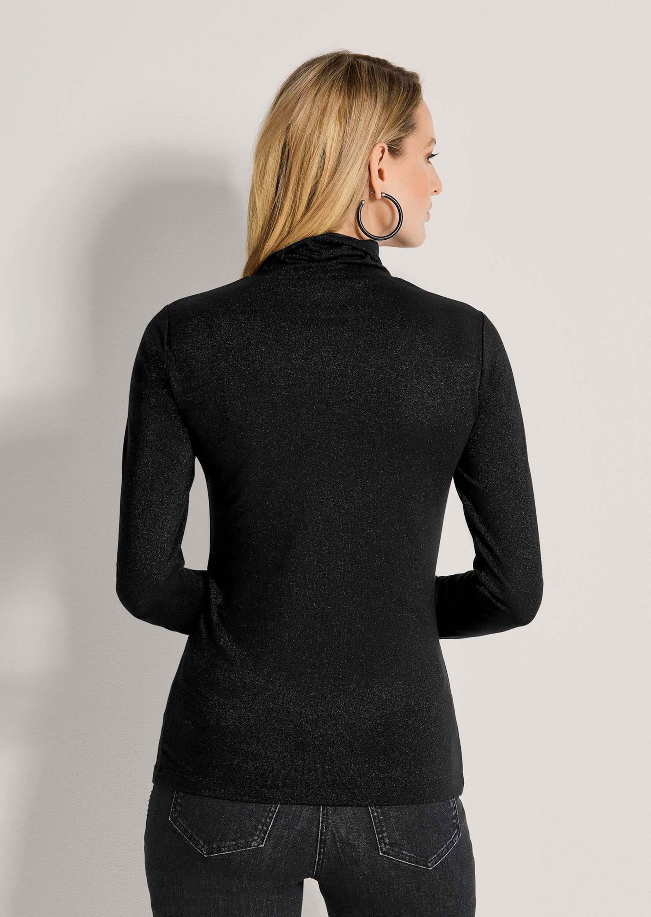 MADELEINE Langarmshirt »Shirt Glitzerndes Rollkragenshirt«