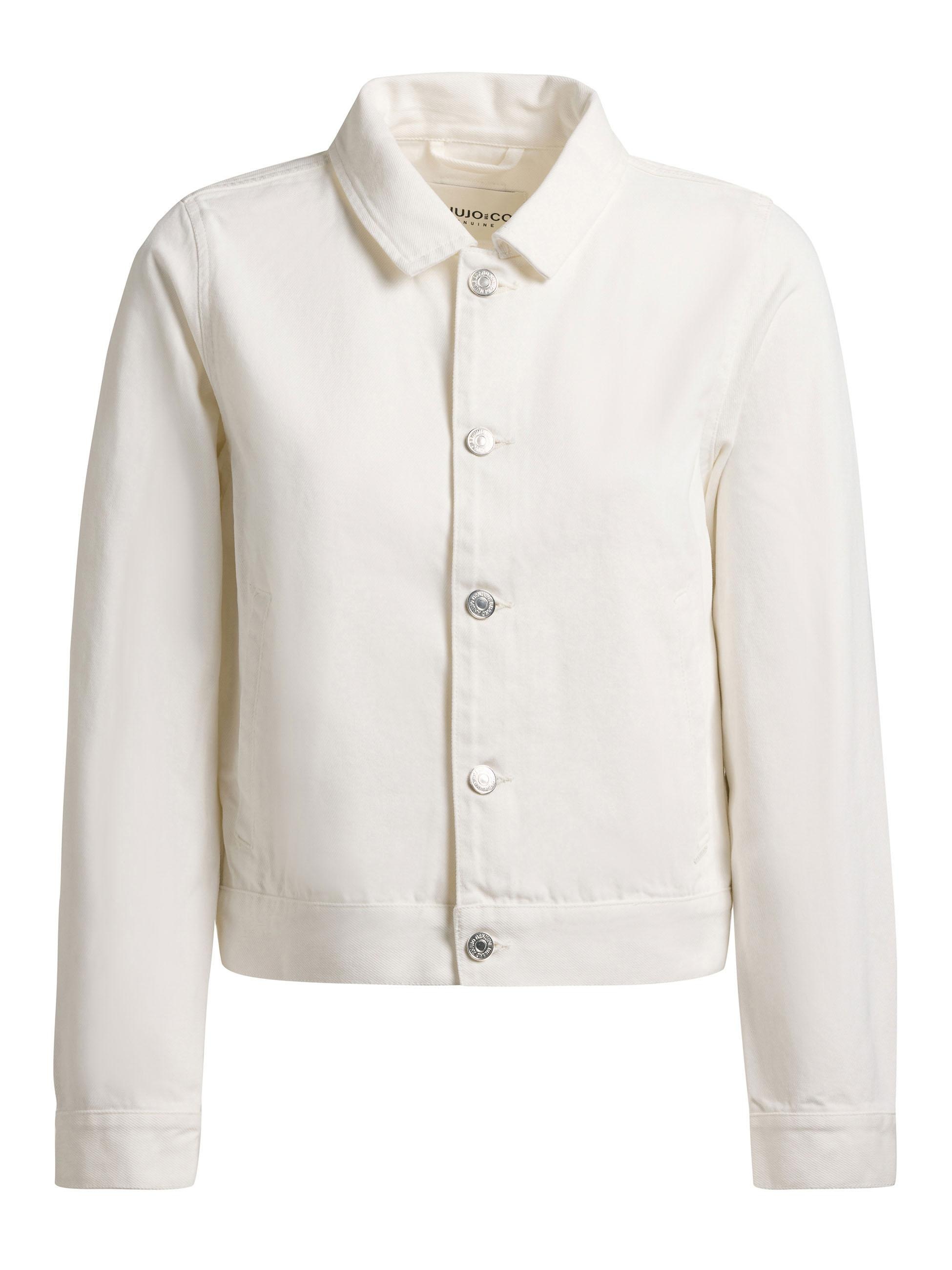 khujo Jeansjacke »Renia« ohne Kapuze Moderne Damen Denim-Jacke