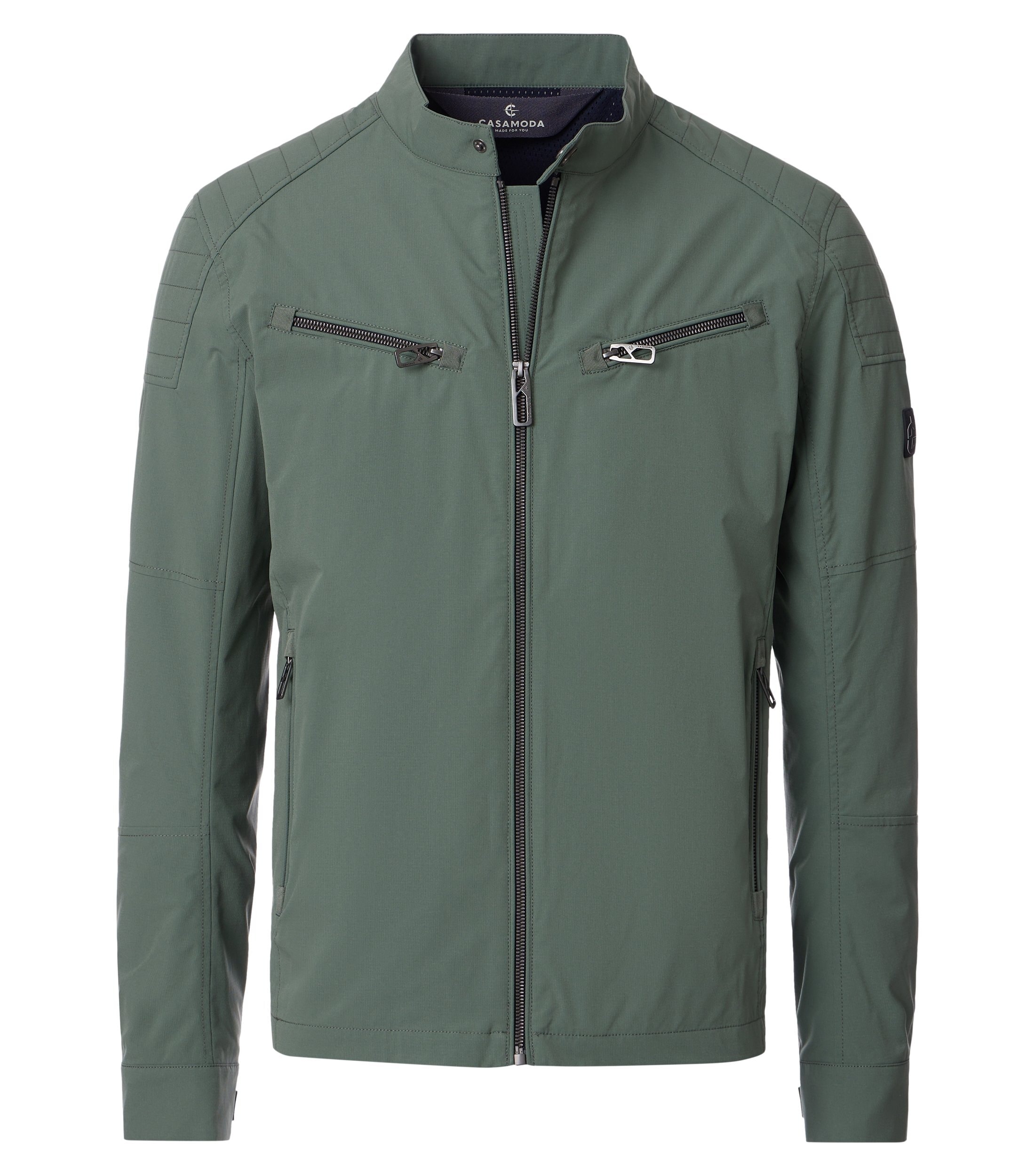 CASAMODA Bikerjacke "CASAMODA Übergangsjacke uni" günstig online kaufen