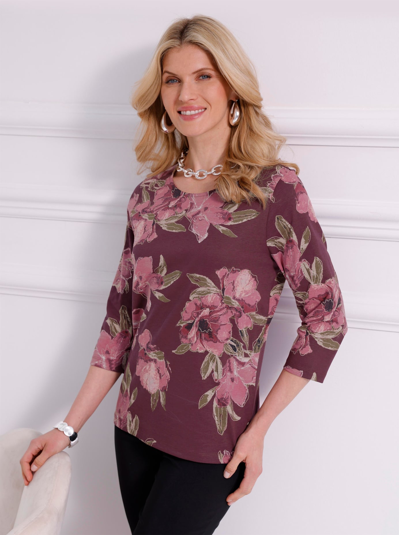 Classic Basics 3/4-Arm-Shirt "3/4-Arm-Shirt", (1 tlg.) günstig online kaufen